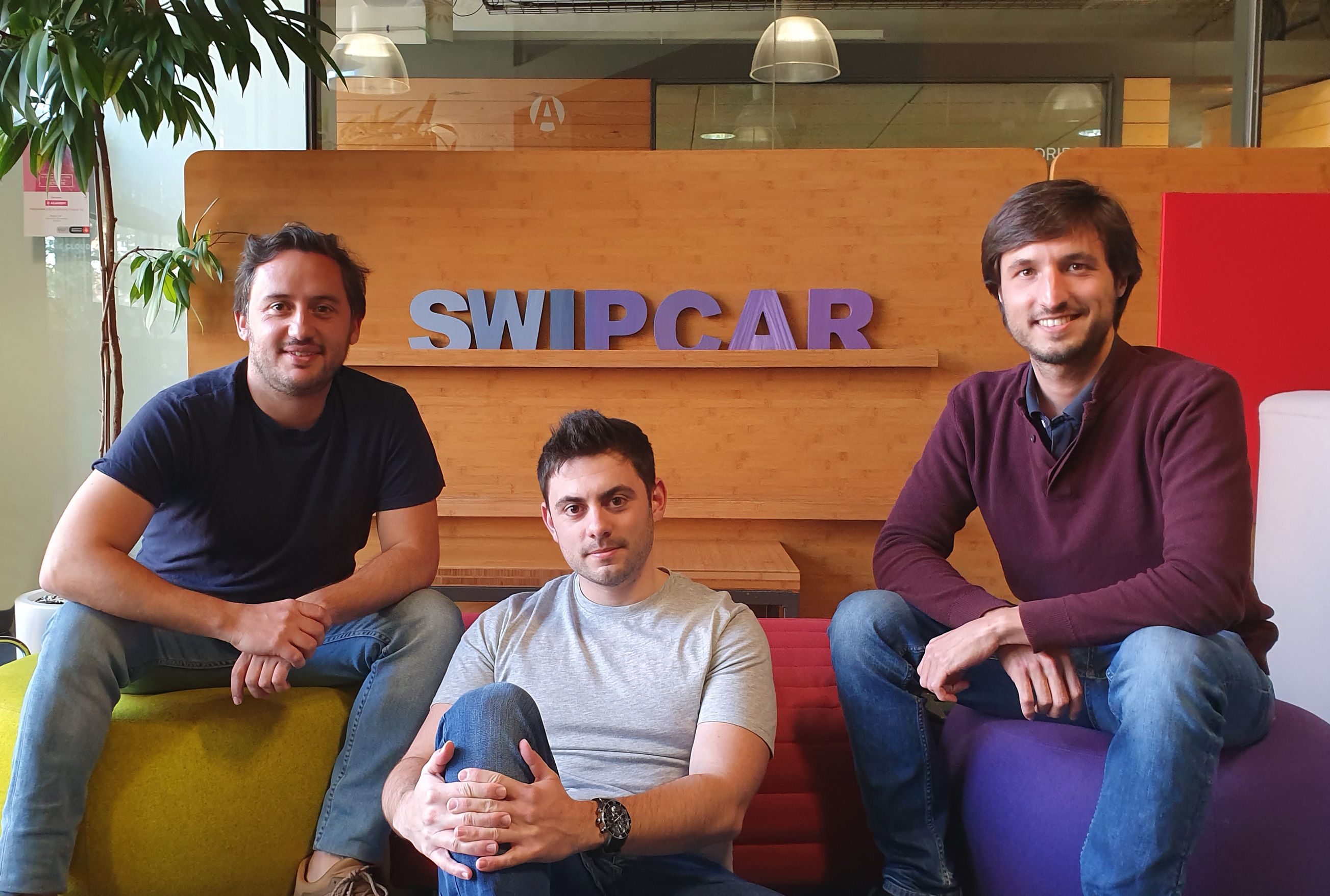 Els fundadors de Swipcar | Cedida 