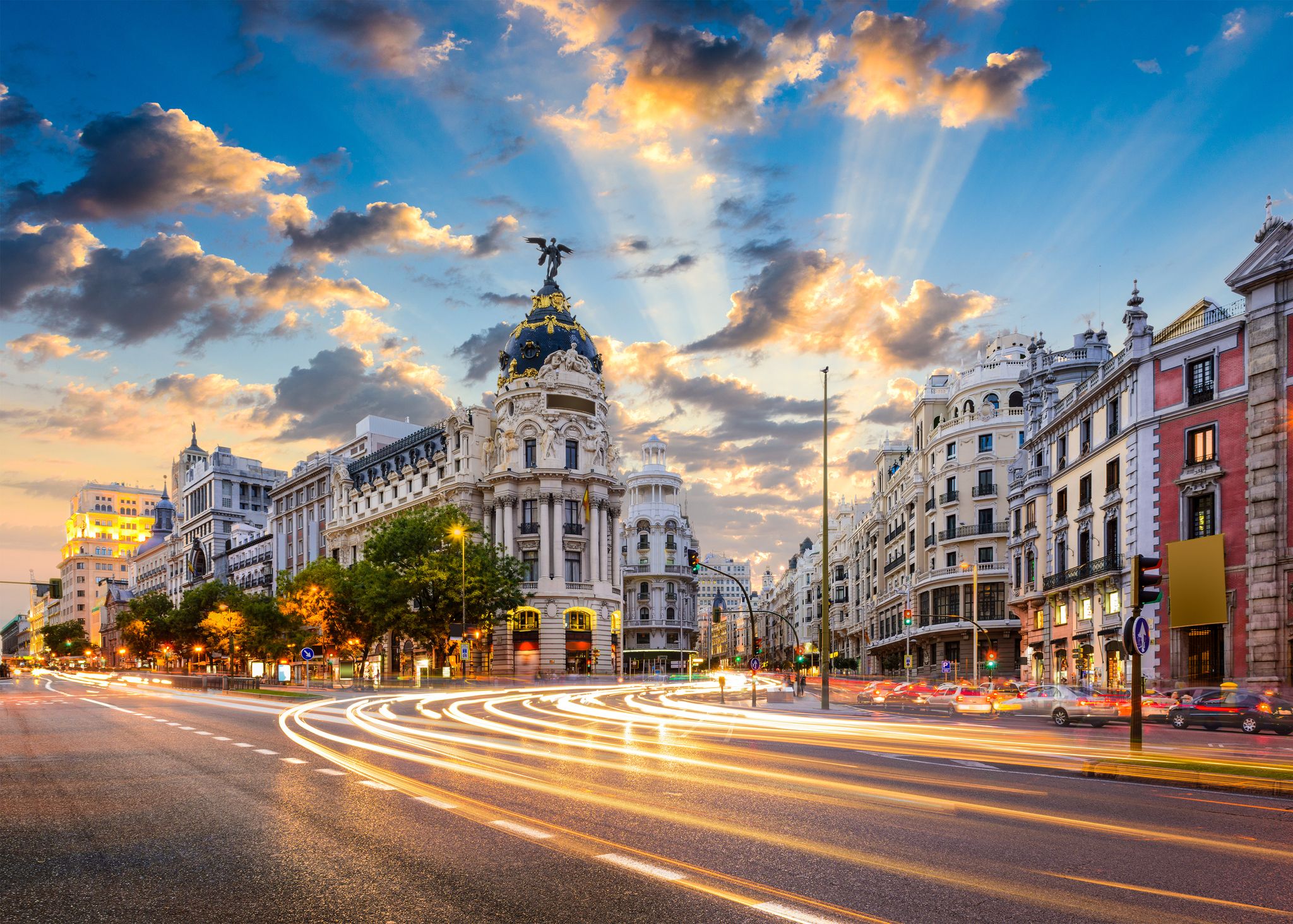 La Gran Via de Madrid. | iStock