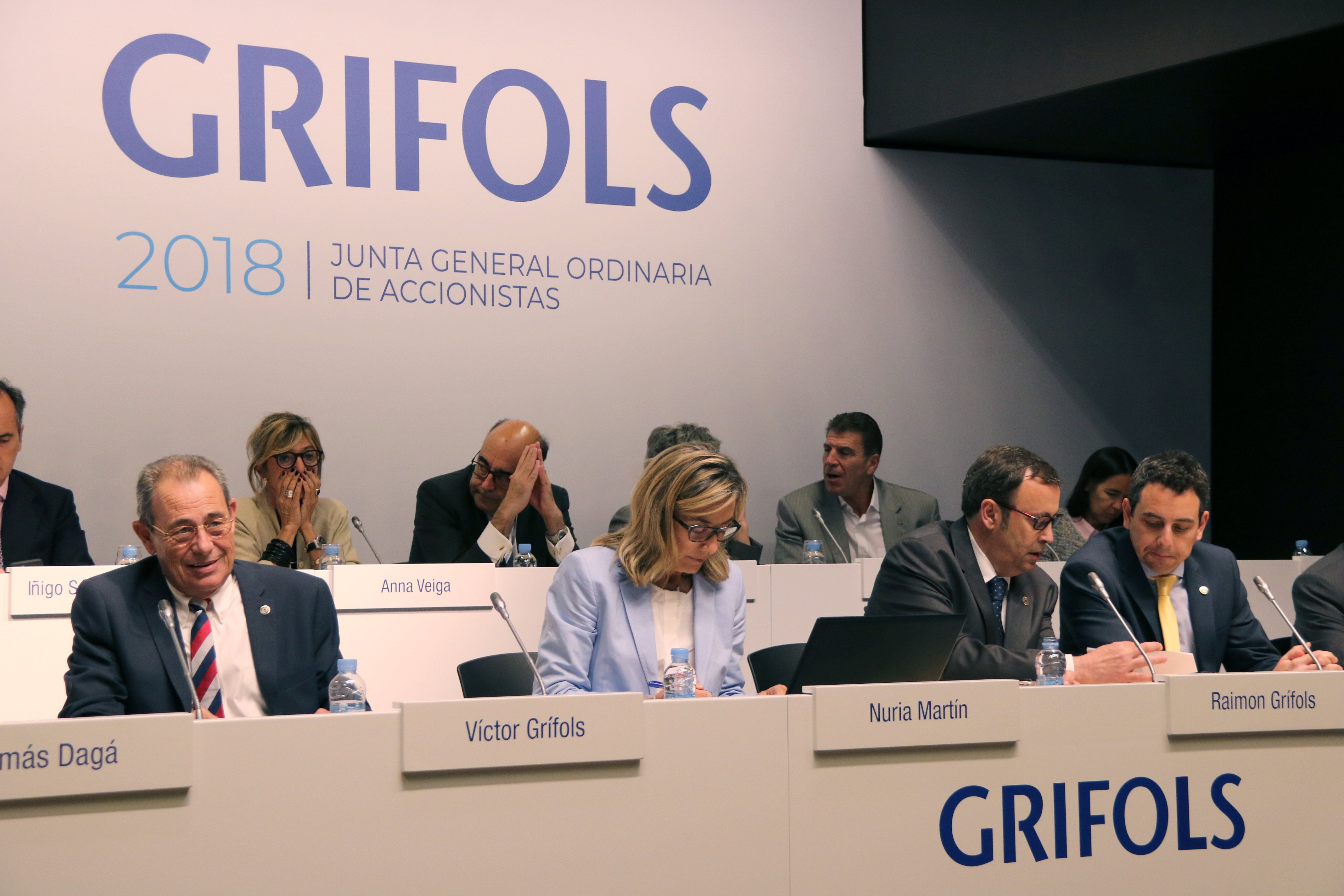 Los directivos de Grifols en una imagen de archivo | ACN