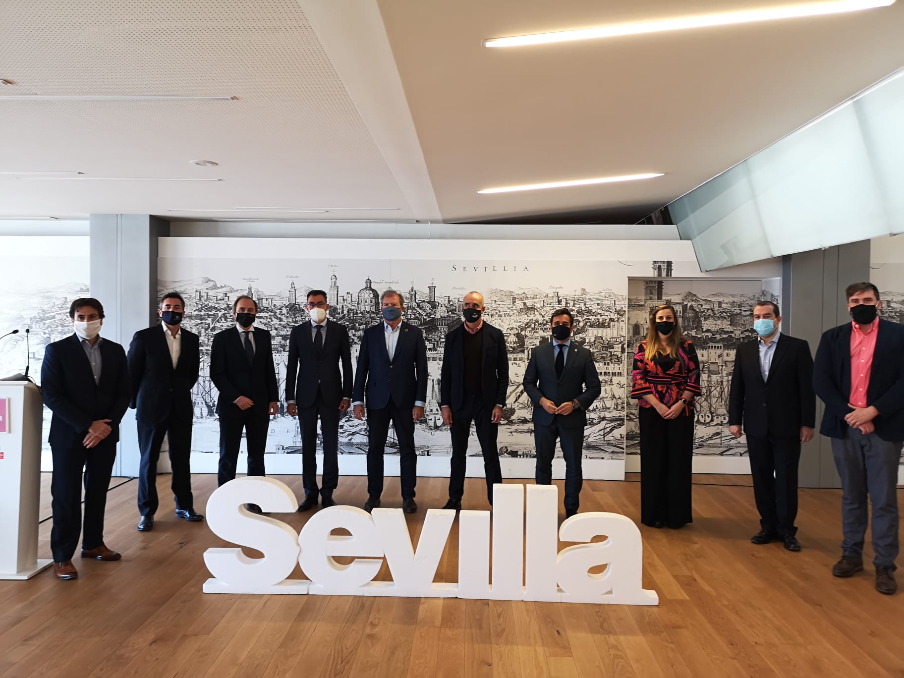 La presentació oficial del Tourism Innovation Summit 2020 a Sevilla, que farà tests d'antígens als congressistes | Cedida