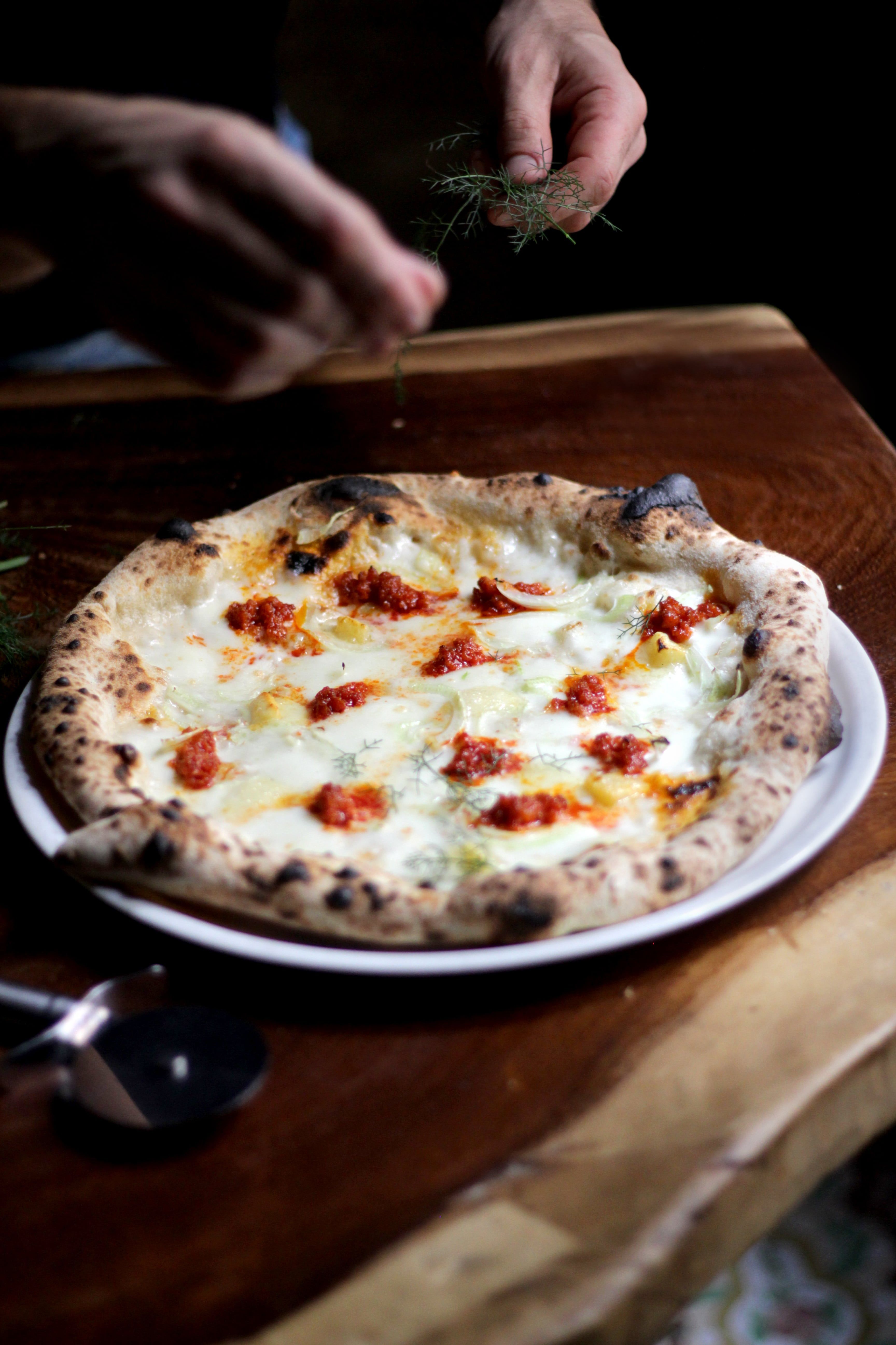 Una pizza del restaurante Sartoria Panatieri, en una imagen de archivo