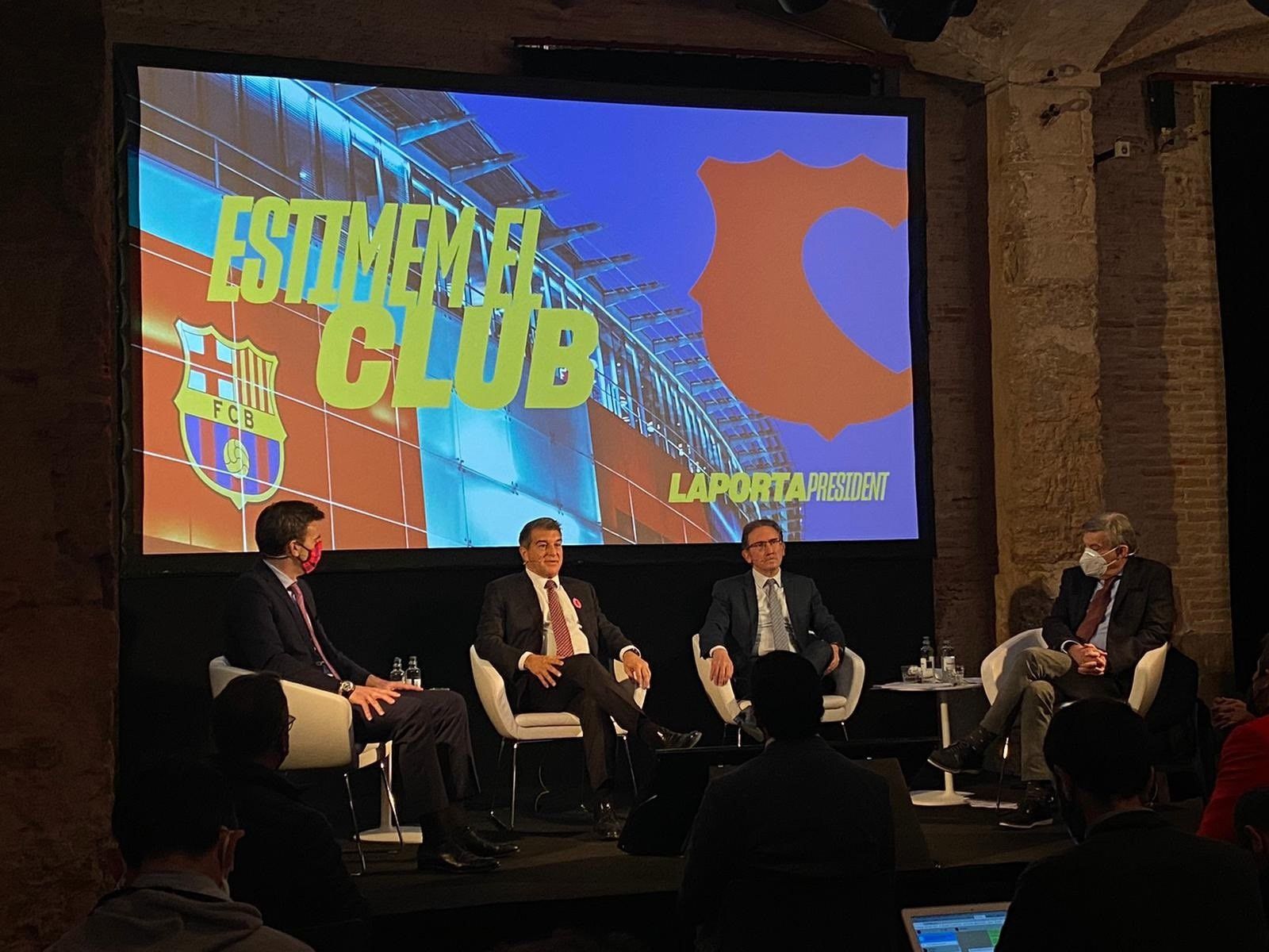 El pla econòmic de la candidatura 'Estimem el Barça'. | EP