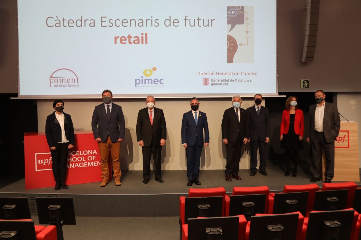 Presentació de la Caǹtedra escenarios de futuro del 'retail', turismo y servicios de la UPF BSM | Cedida