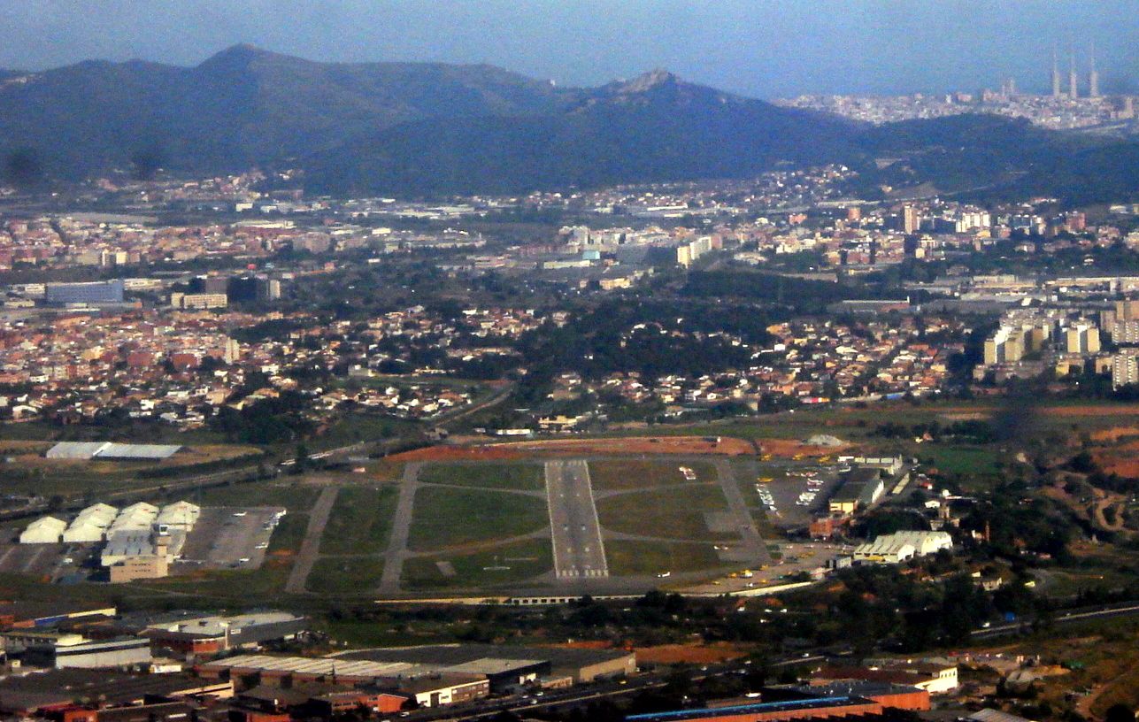 El aeropuerto de Sabadell |Cedida