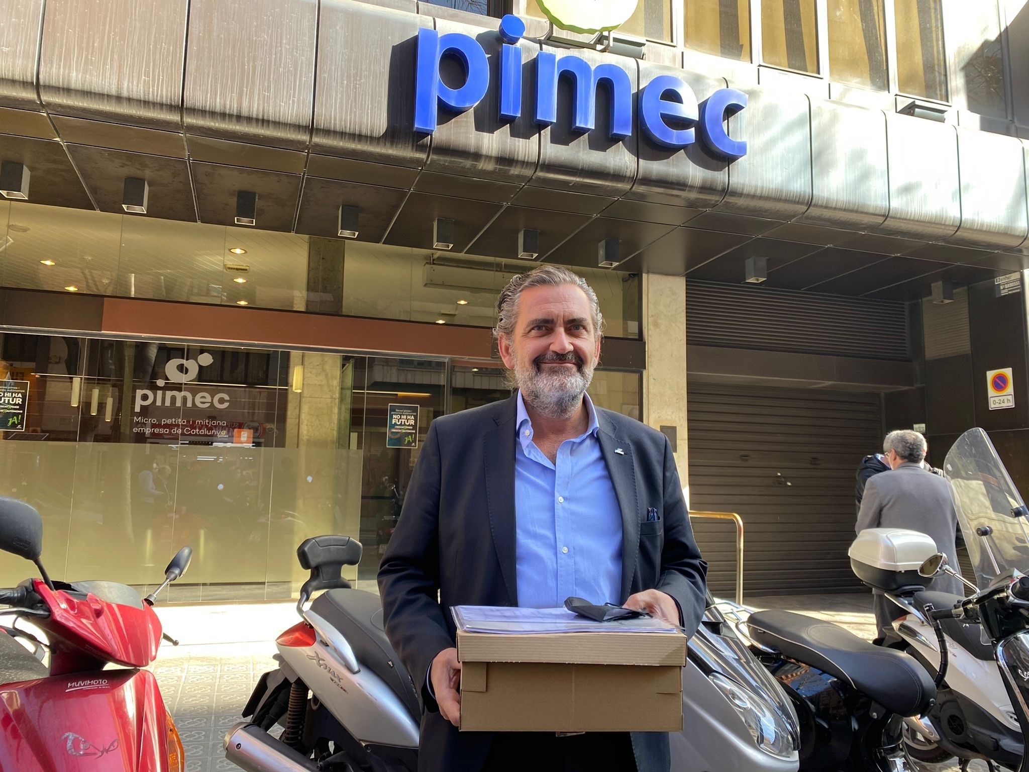 Pere Barrios es candidato a la presidencia de Pimec. | EP