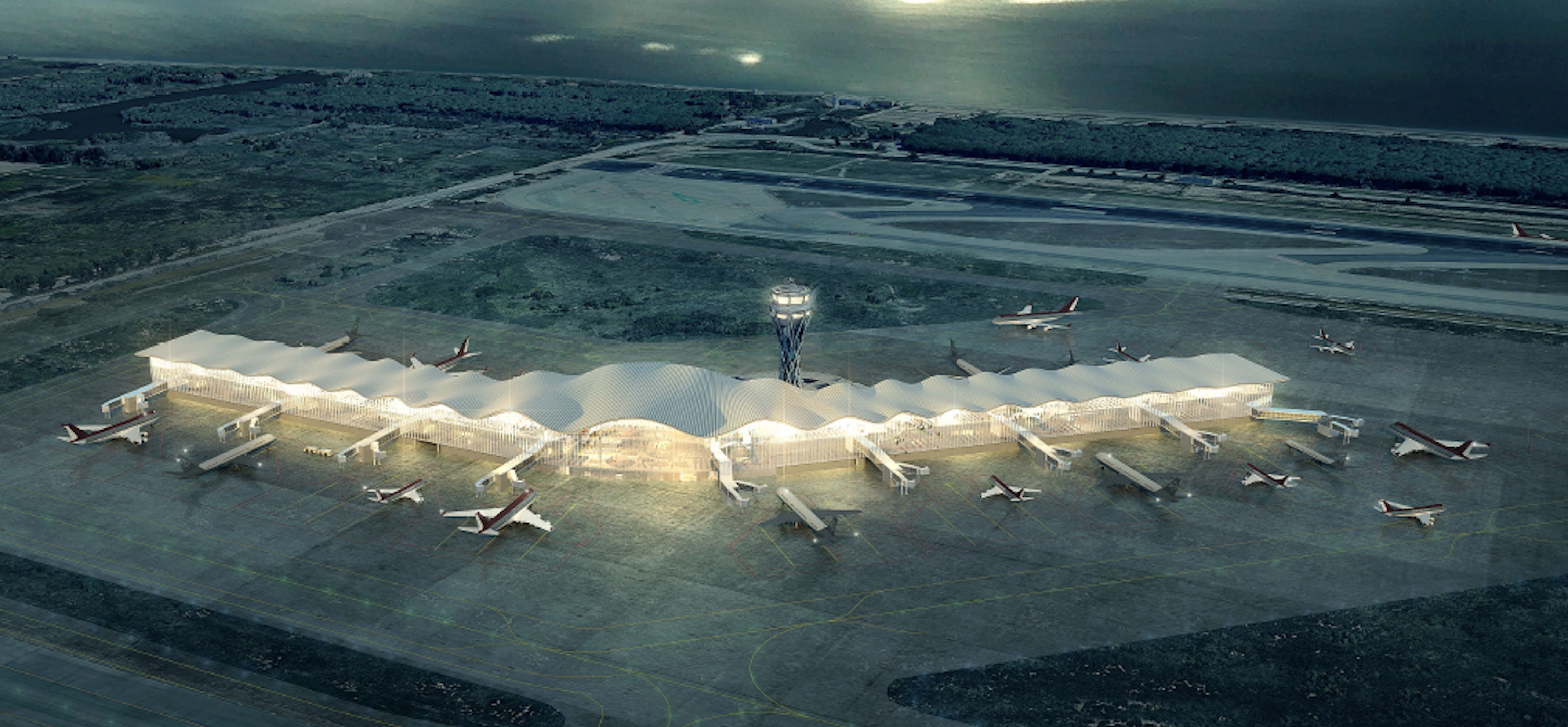 La futura terminal satèl·lit de l'aeroport del Prat | ACN