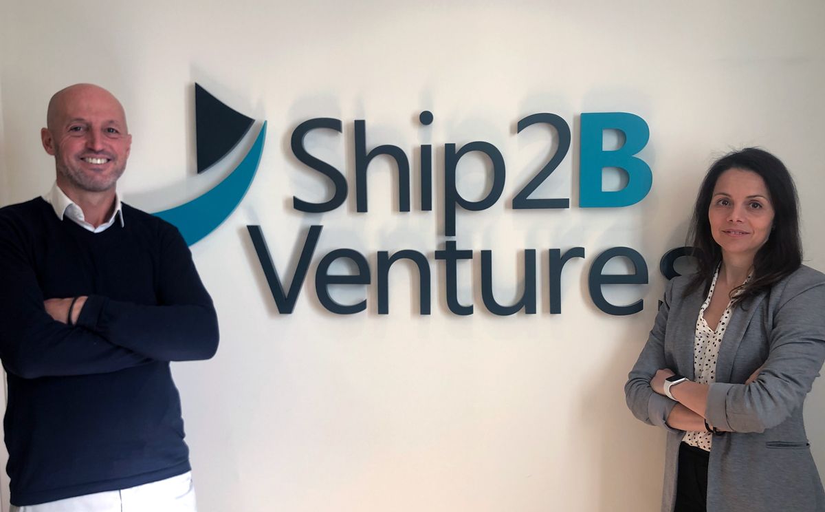 Xavier Pont y Maite Fibla, cofundadores de Ship2B Venturas | Cedida