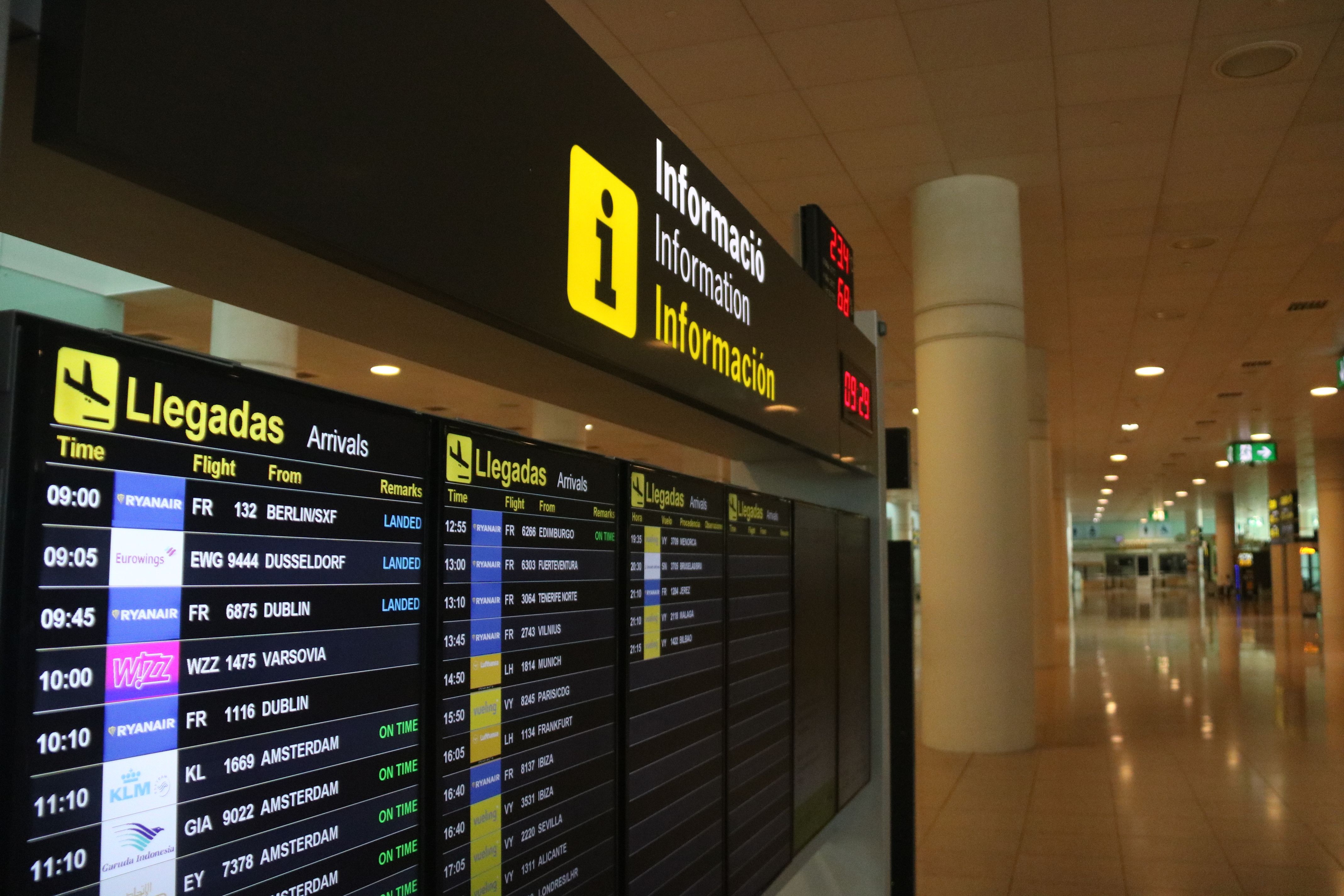 Aena demana els diners després de la baixa mobilitat aeroportuària de Setmana Santa | ACN