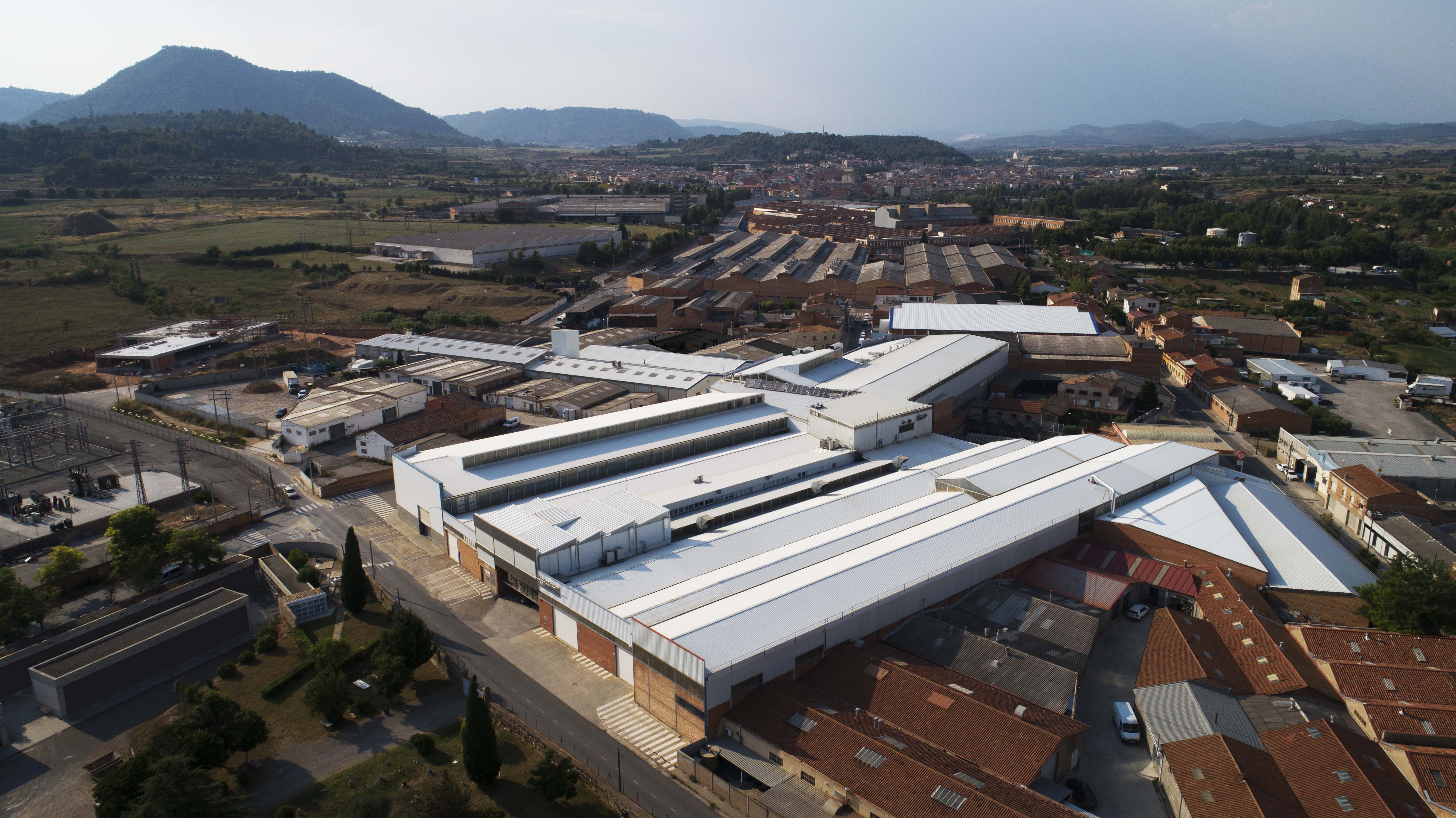 La planta d'Oliva Torras a Manresa |Cedida