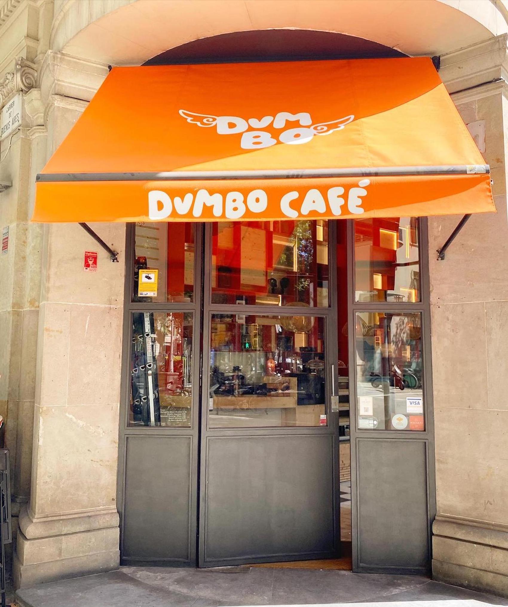 La entrada del Dumbo Café | Cedida