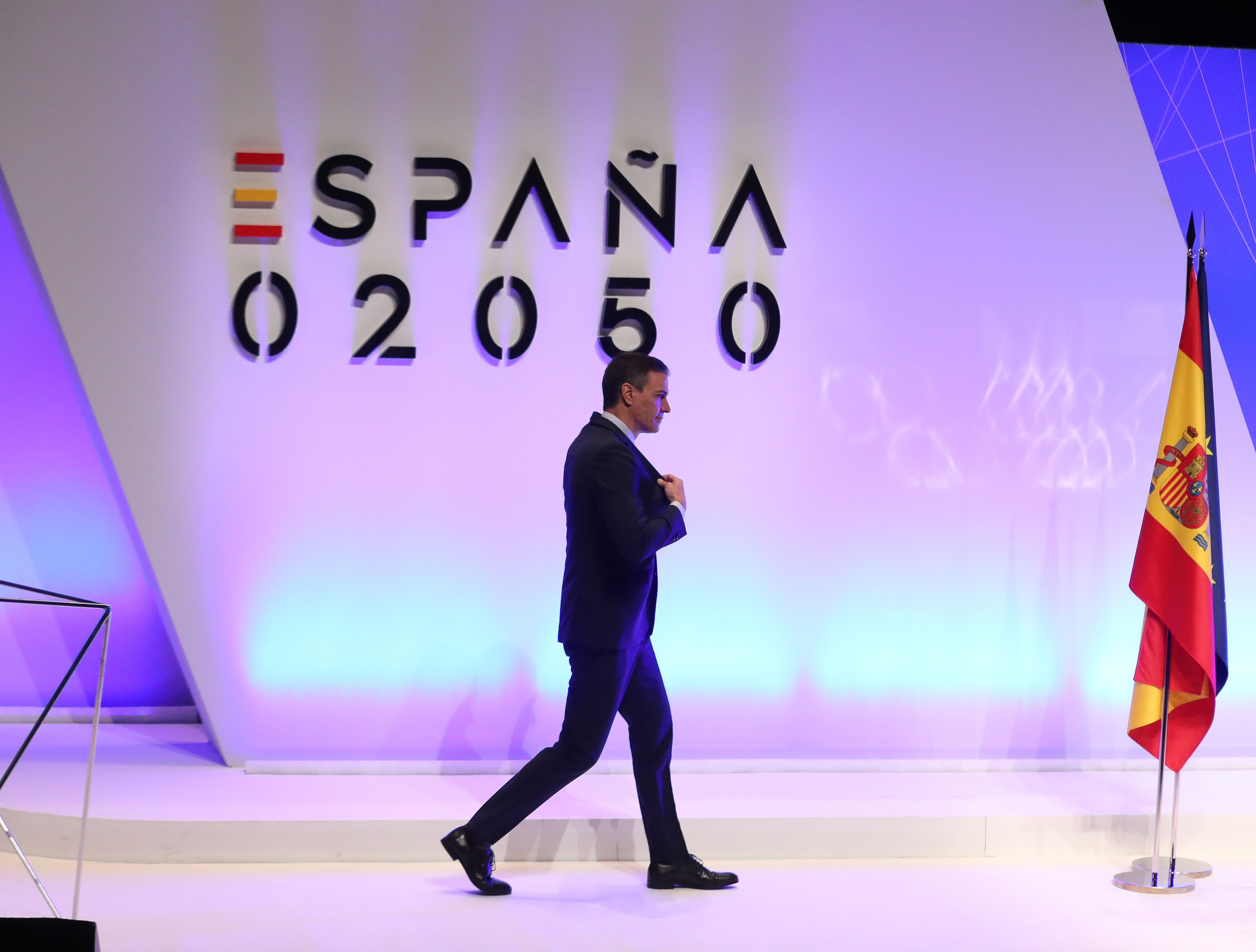 El president del Govern espanyol, Pedro Sánchez, presenta el pla 'España 2050' | Europa Press