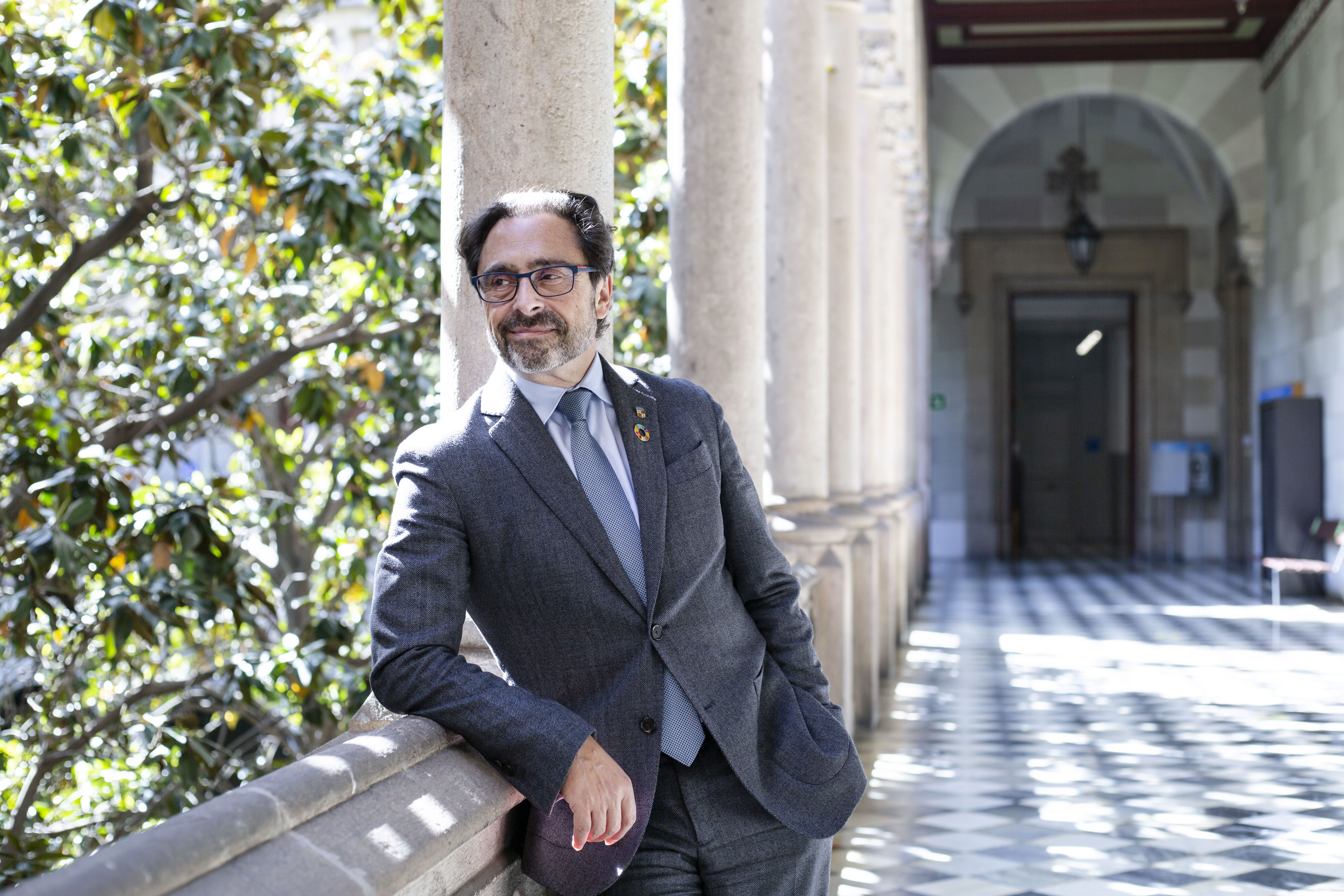 Joan Guàrdia, el rector de la Universitat de Barcelona | Àngel Bravo