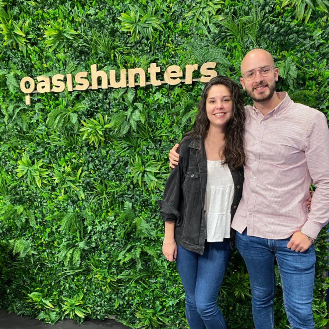 Marina Teixidor i Joshua Molina són els fundadors d'Oasis Hunters | Cedida