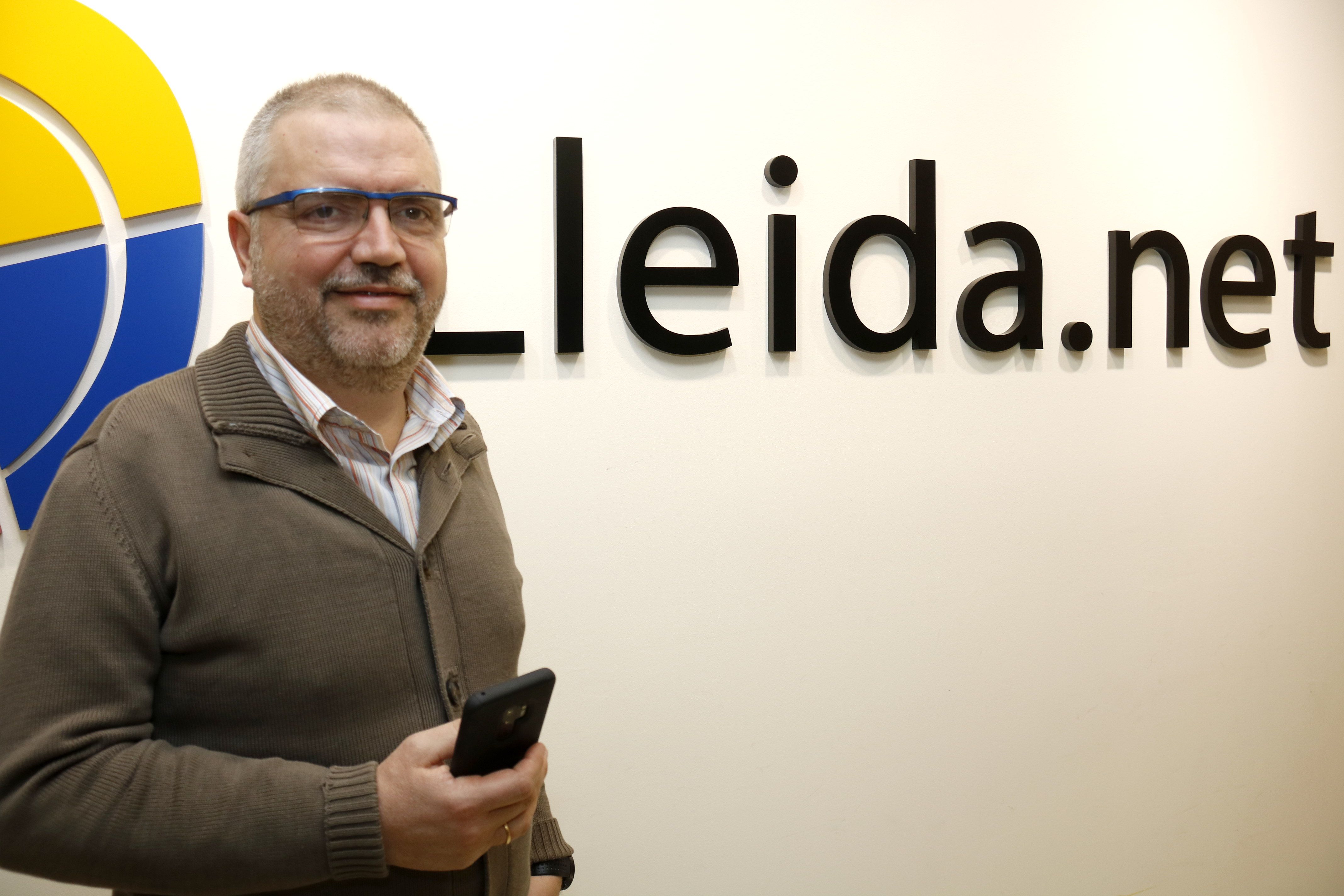 El fundador y CEO de Lleida.net, Sisco Sapena | ACN