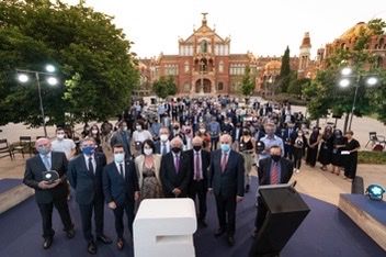 El acto de entrega de premios de la Fiesta de la Ingeniería, presidido por Pere Aragonés | Cedida