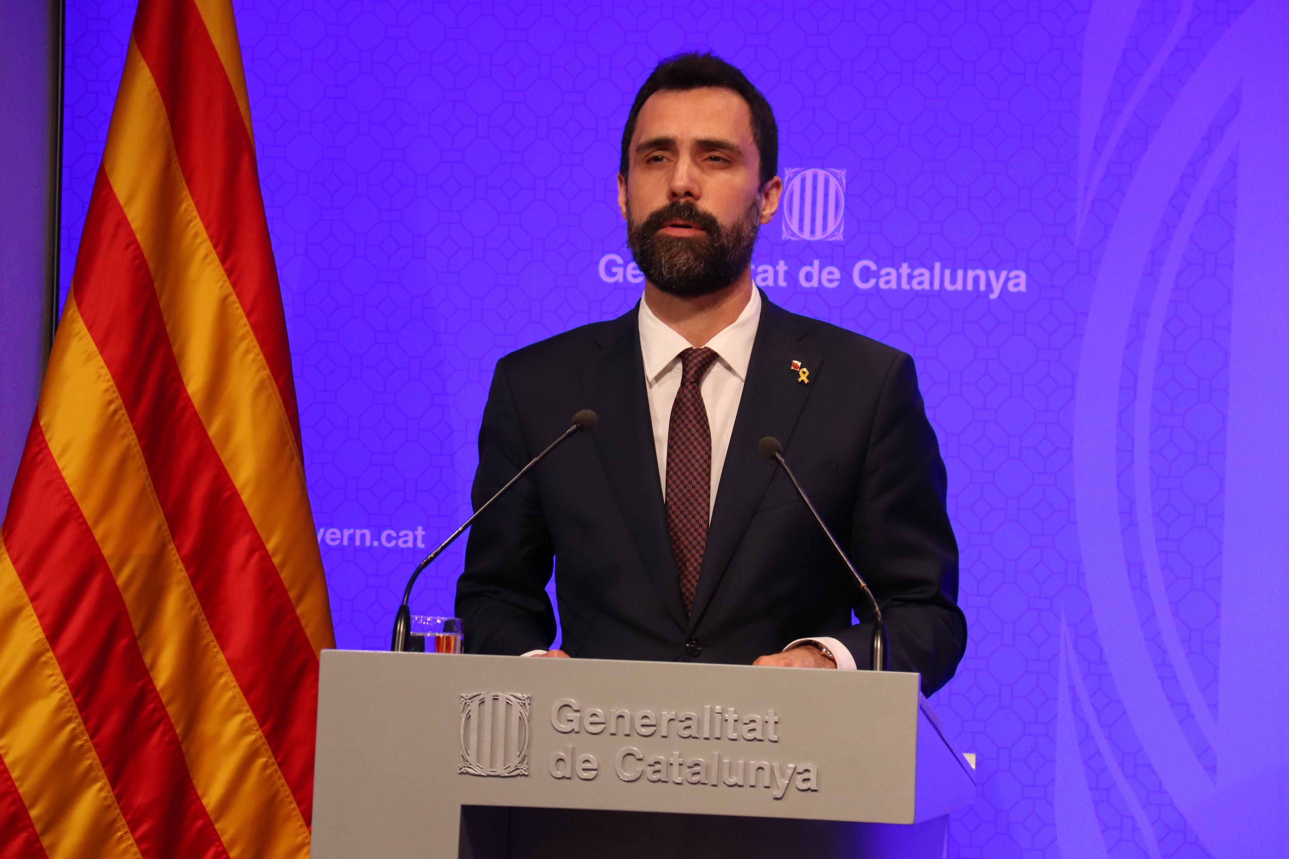 El Conseller d'Empresa i Treball de la Generalitat, Roger Torrent | ACN