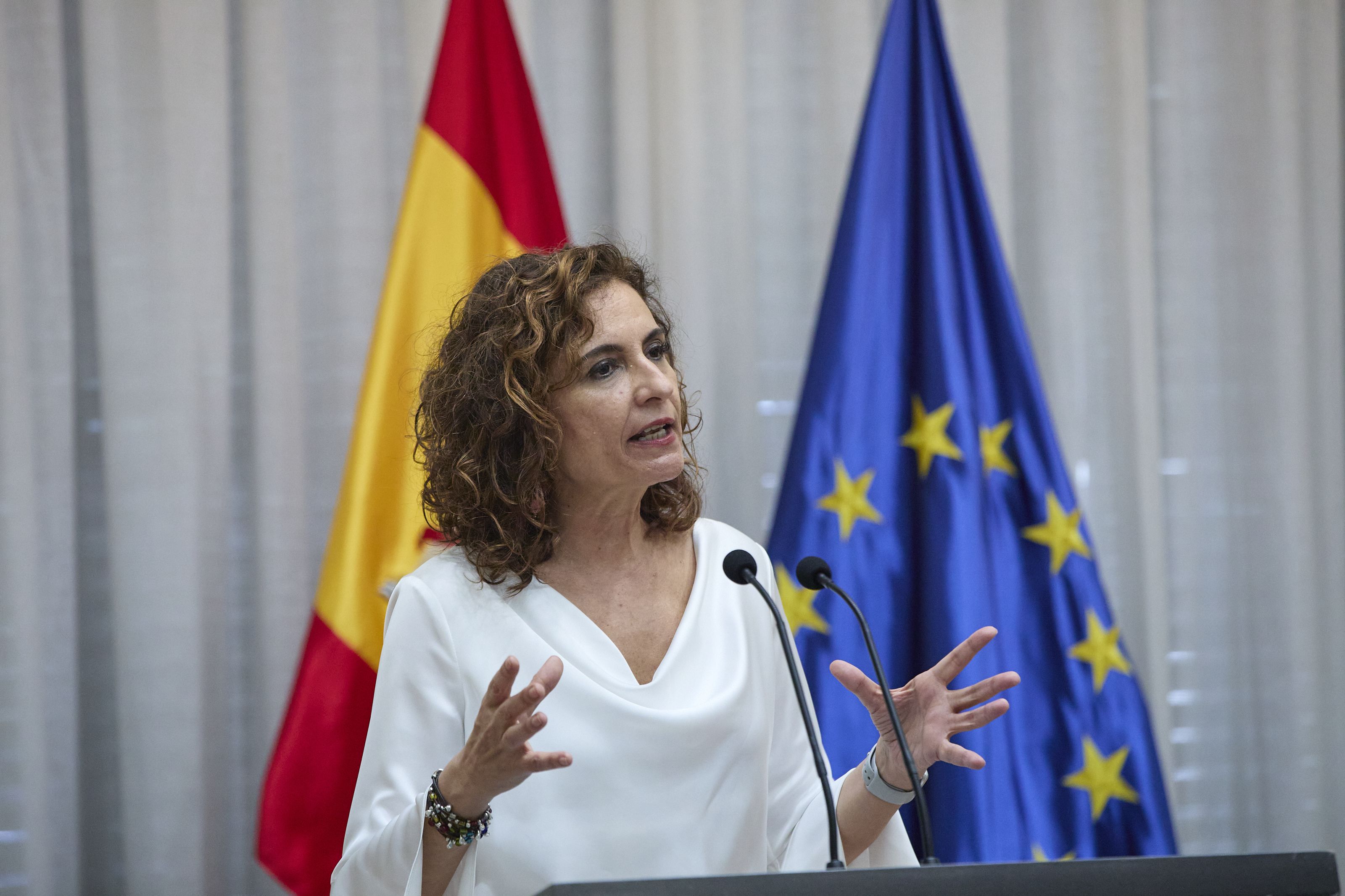 La Ministra de Hacienda del Gobierno español, Maria Jesúus Montero | ACN