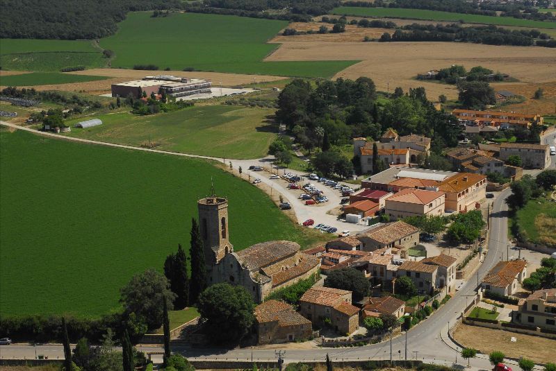 Parte de las instalaciones de IRTA a Monells, que acogerán ISAQ | Cedida