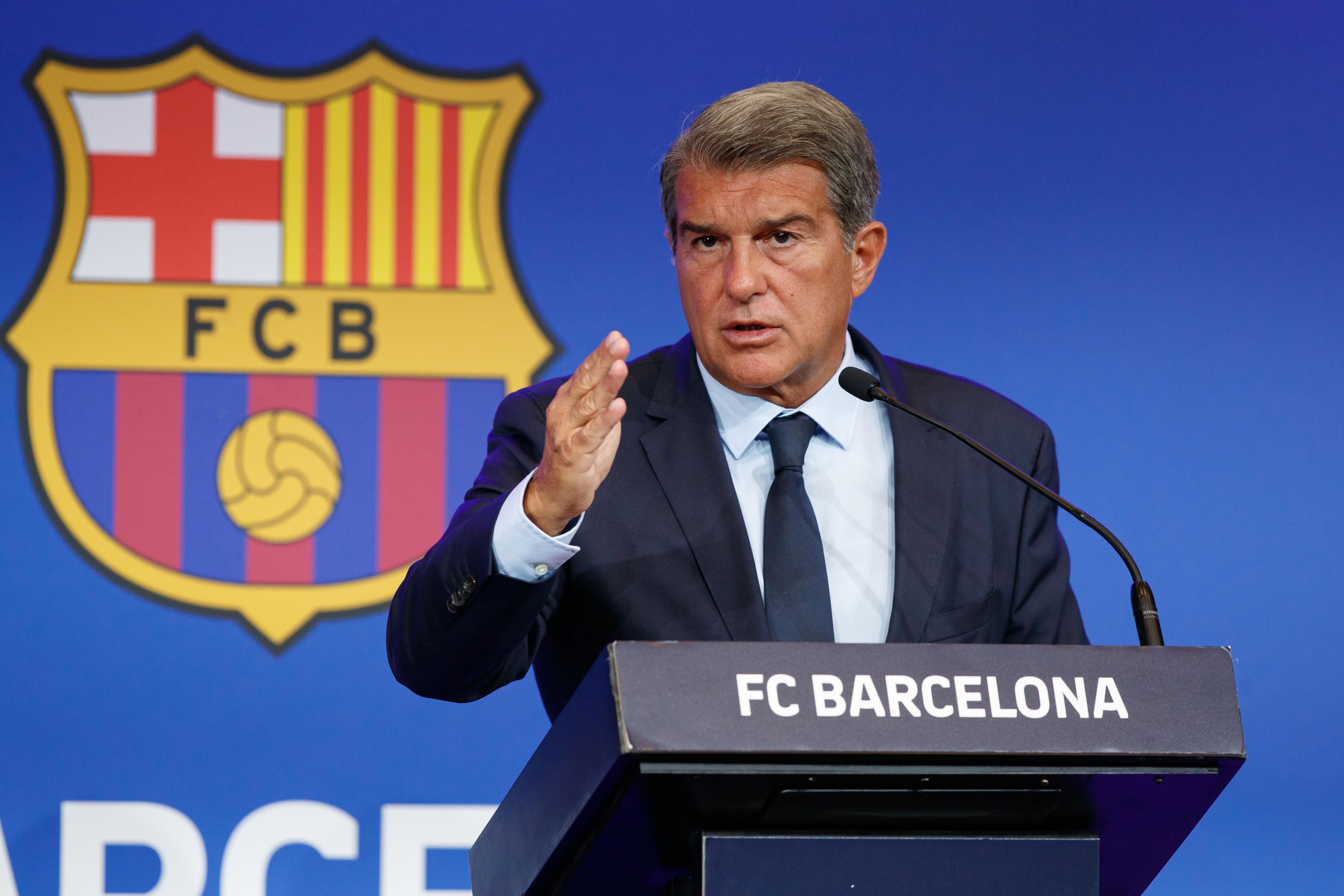 El president del Barça, Joan Laporta, repassa les finances del club | Europa Press