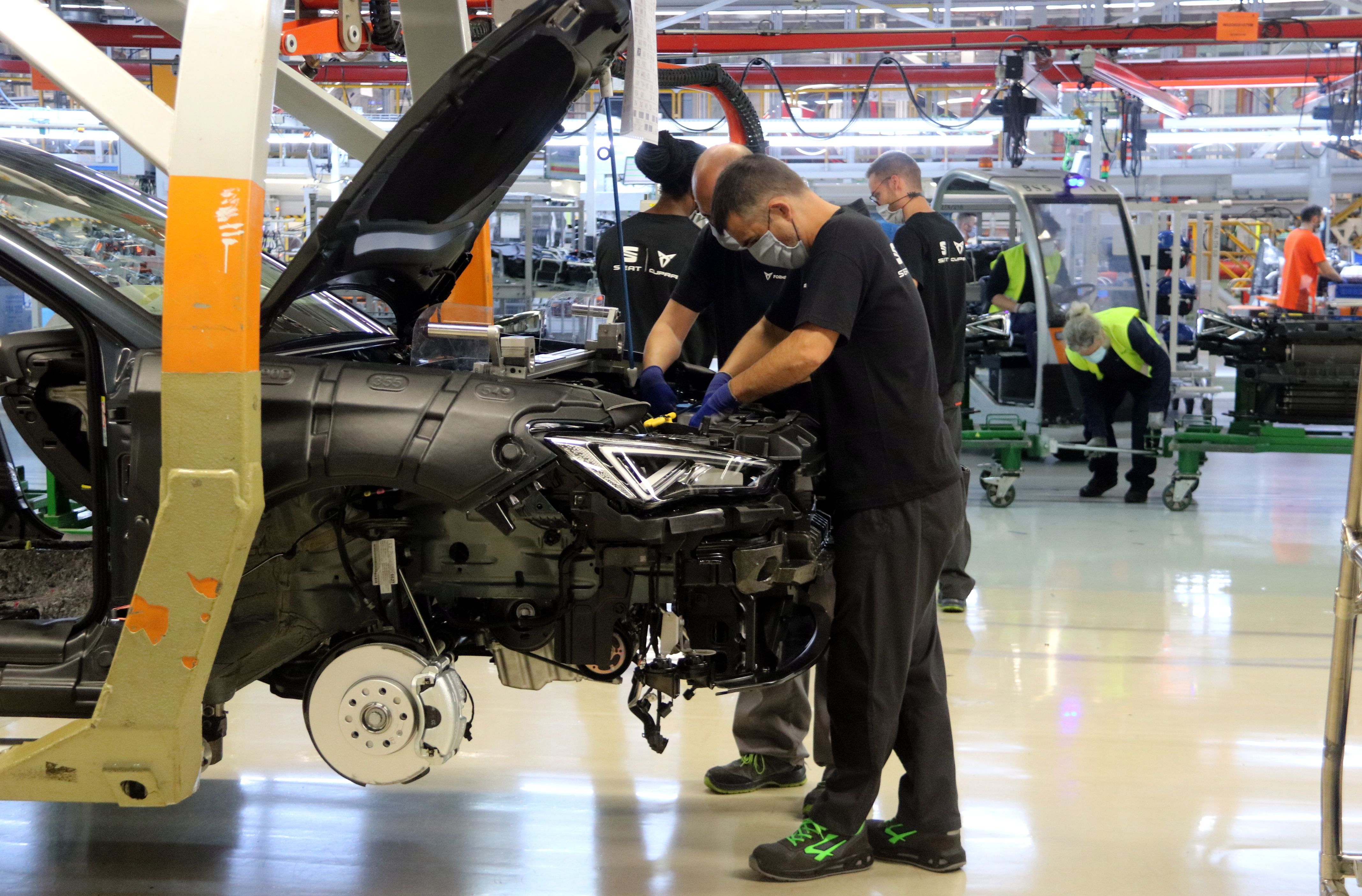 El interior de la fábrica de Seat en Martorell, en una imagen de archivo | ACN