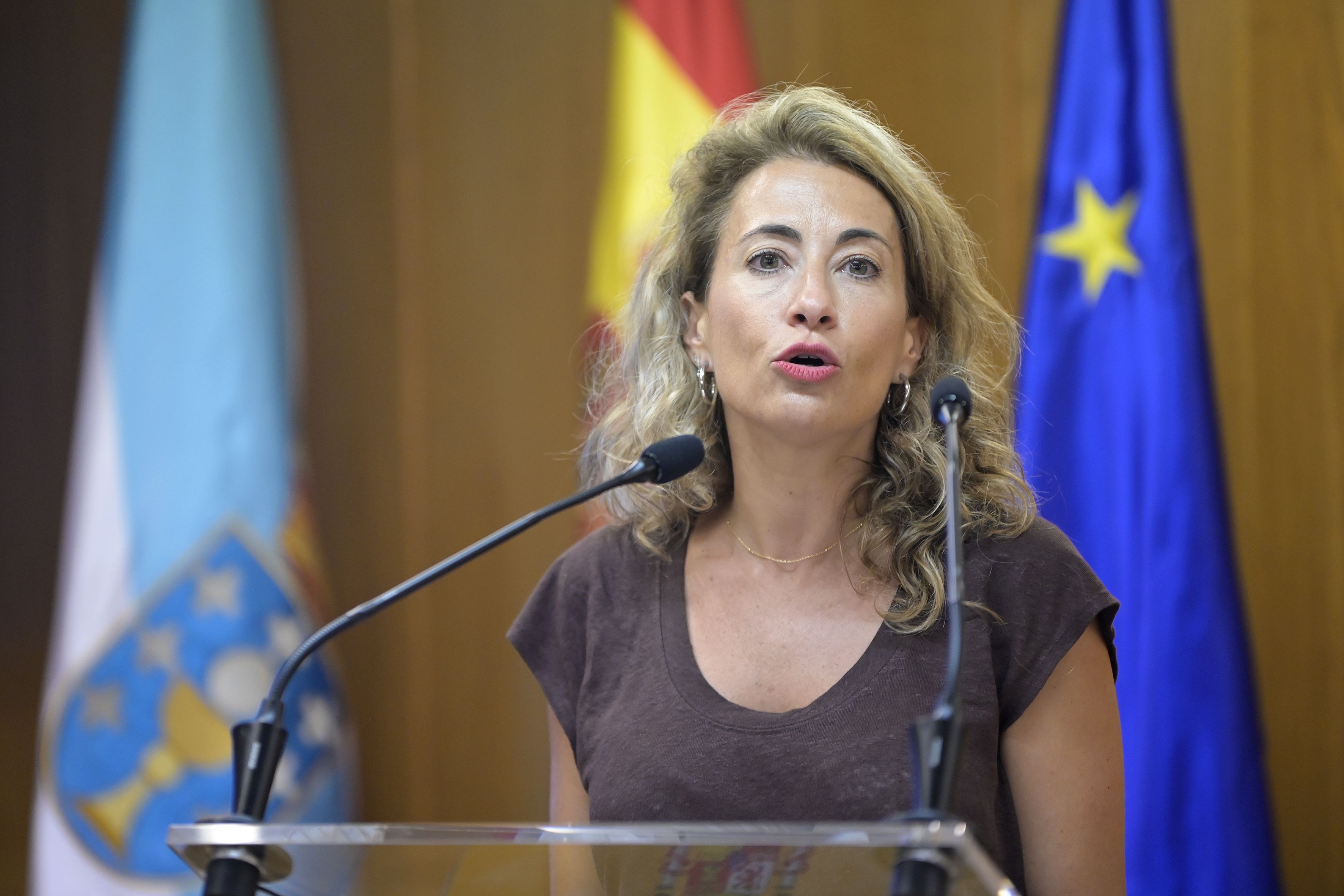 Raquel Sánchez, la ministra de Transports, en una imatge d'arxiu | Europa Press