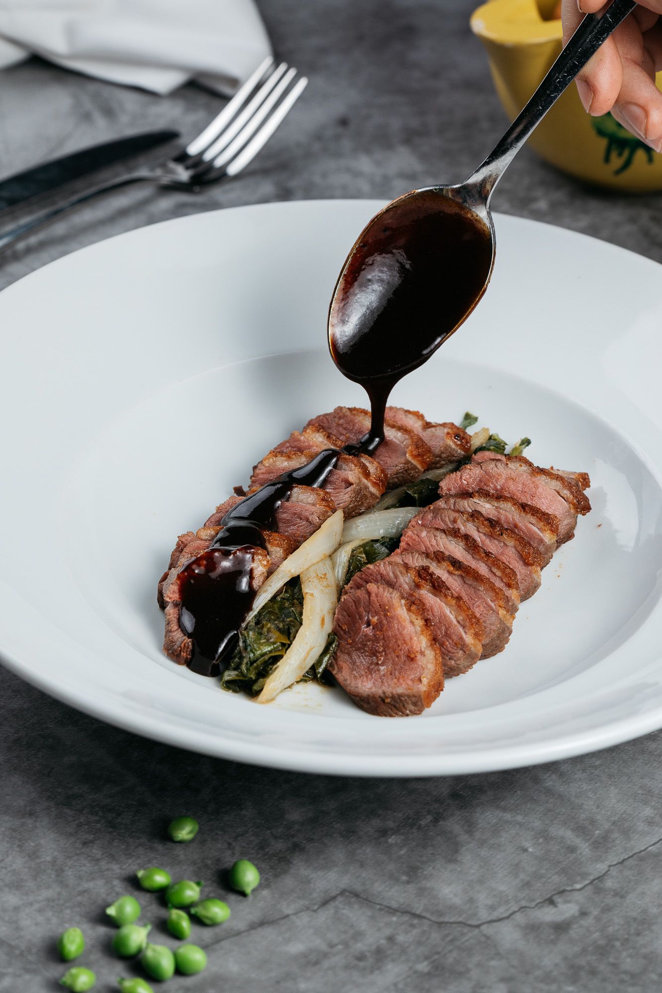 Un plato del Hostal de la Plaça de Cabrils, en una imagen de archivo