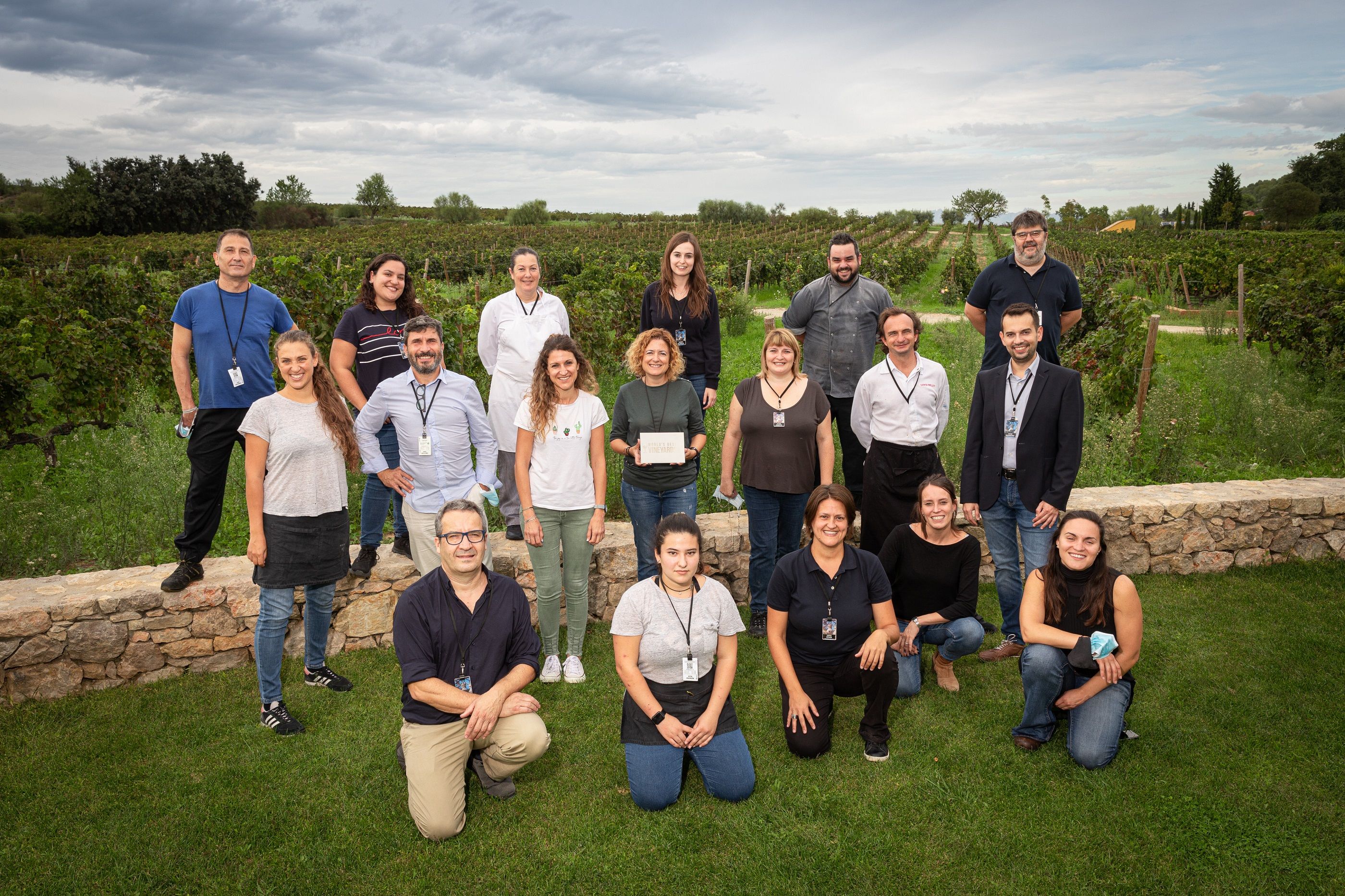 L'equip del celler Família Torres, a Vilafranca del Penedèx | Cedida