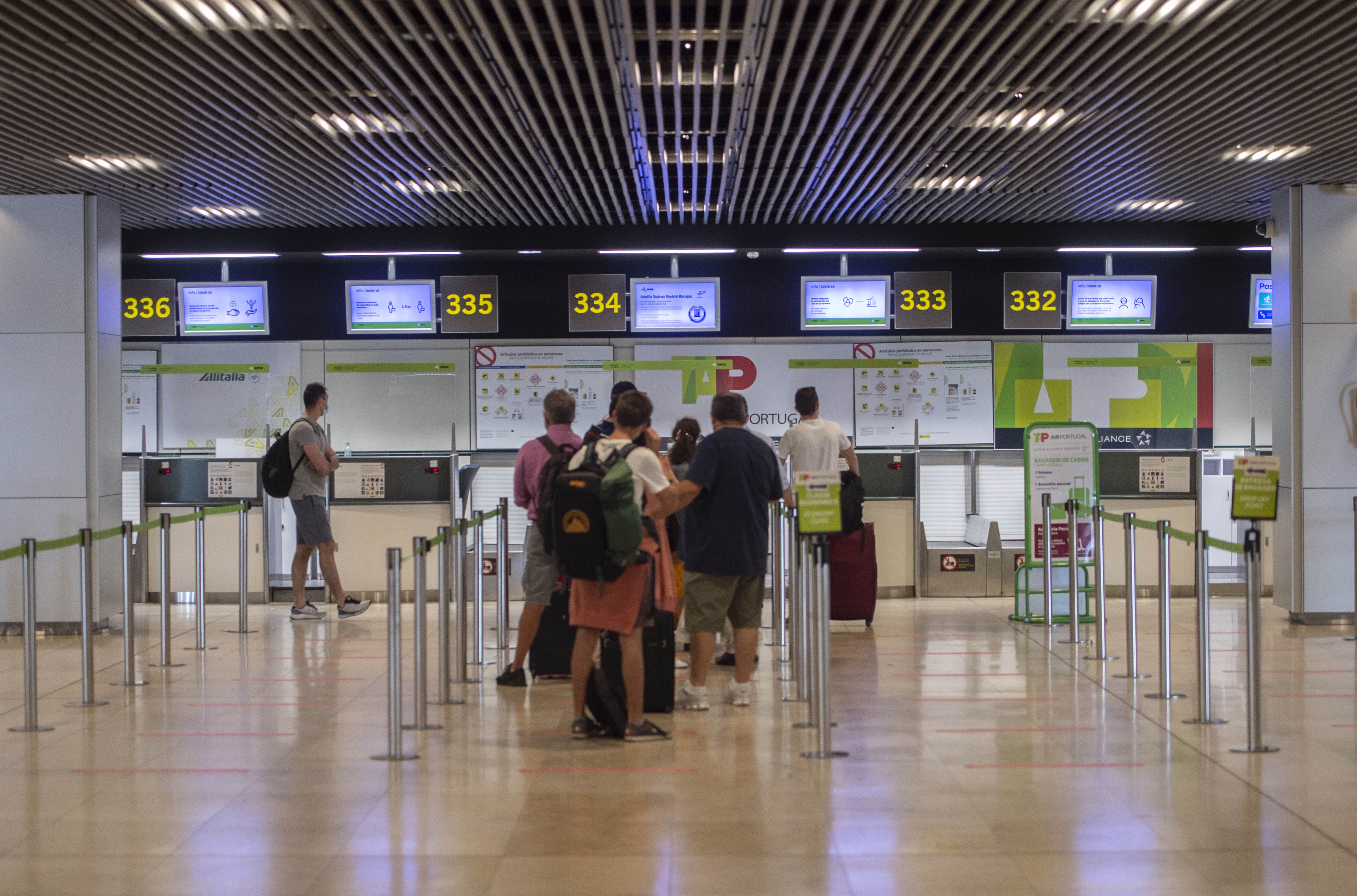 L'interior de l'aeroport Adolfo Suárez de Madrid | Europa Press