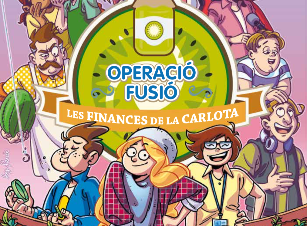 Portada del cómic de educación financiera de Caixabank | Cedida