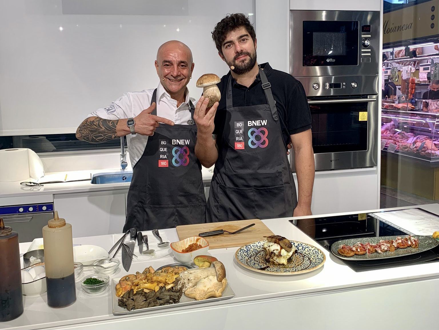 El 'showcooking' de El Quim de la Boqueria en la Bnew | Cedida