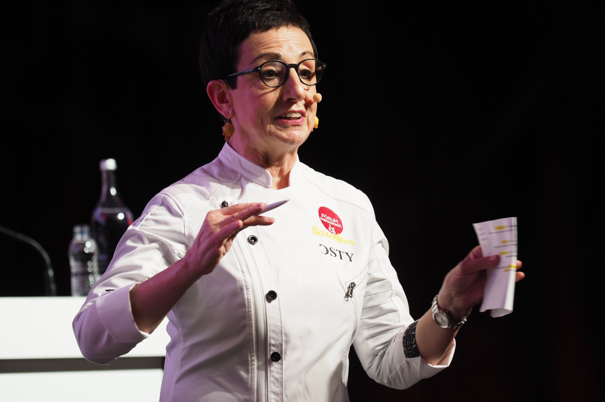 La chef Carme Ruscalleda en la edición de 2019 del Gastronomic Forum Barcelona | Cedida