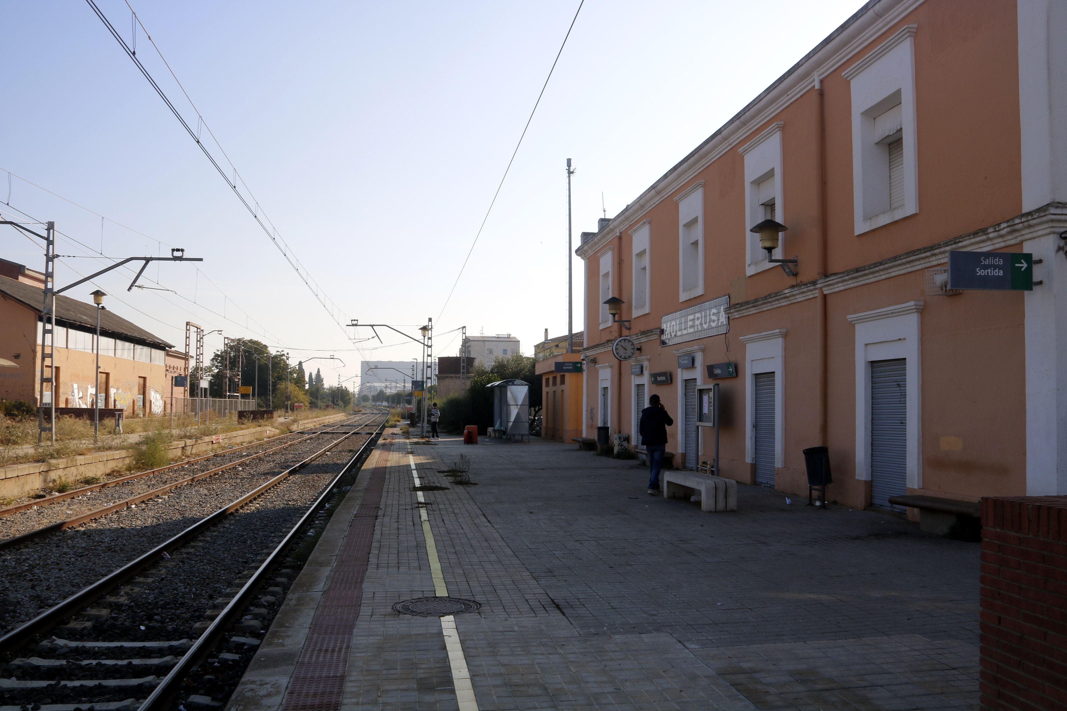 L'estació de tren de Rodalies a Mollerussa (Lleida) | ACN