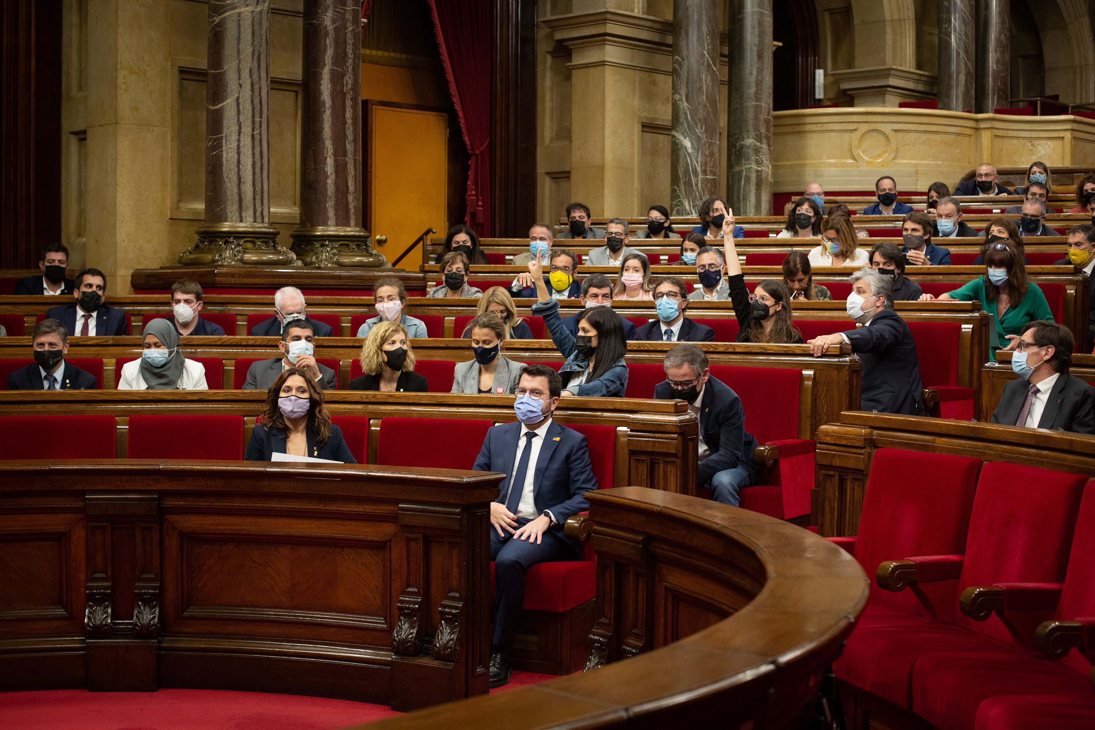 Votació del Parlament de Catalunya | Europa Press