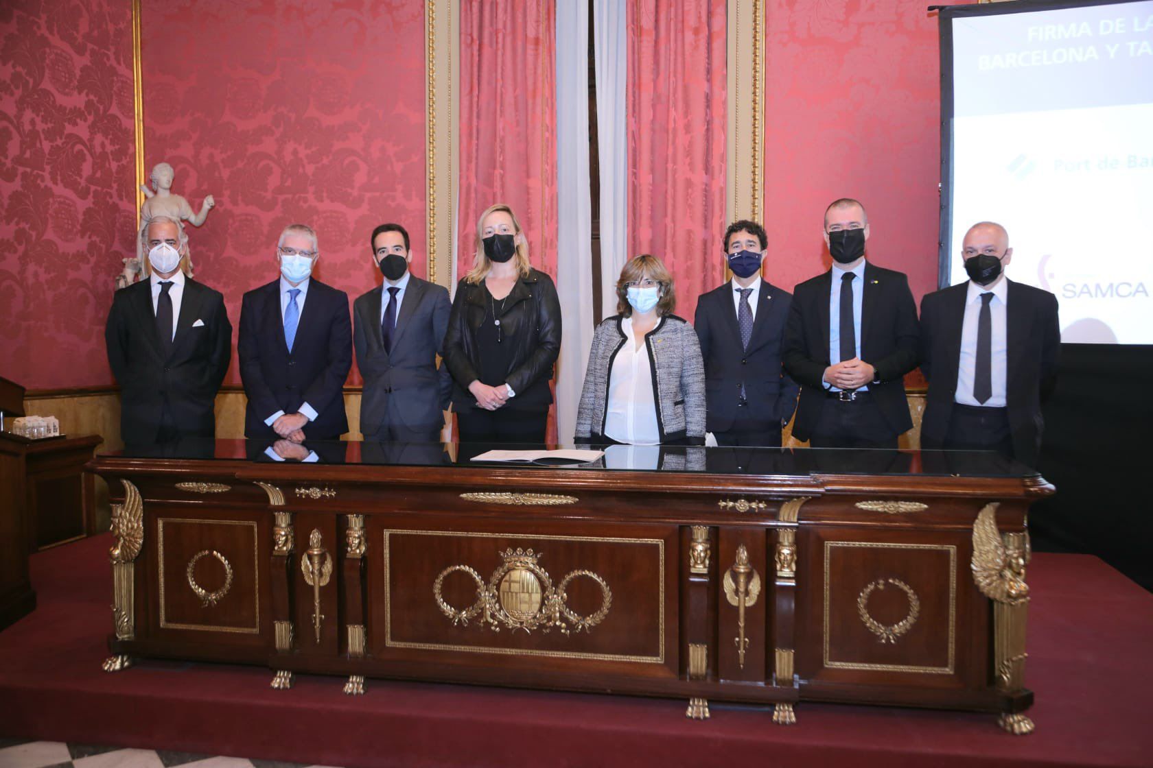 Acte d'oficialització de l'entrada dels ports de Barcelona i Tarragona a l'accionariat de la Terminal Intermodal de Monzón | Port de Barcelona