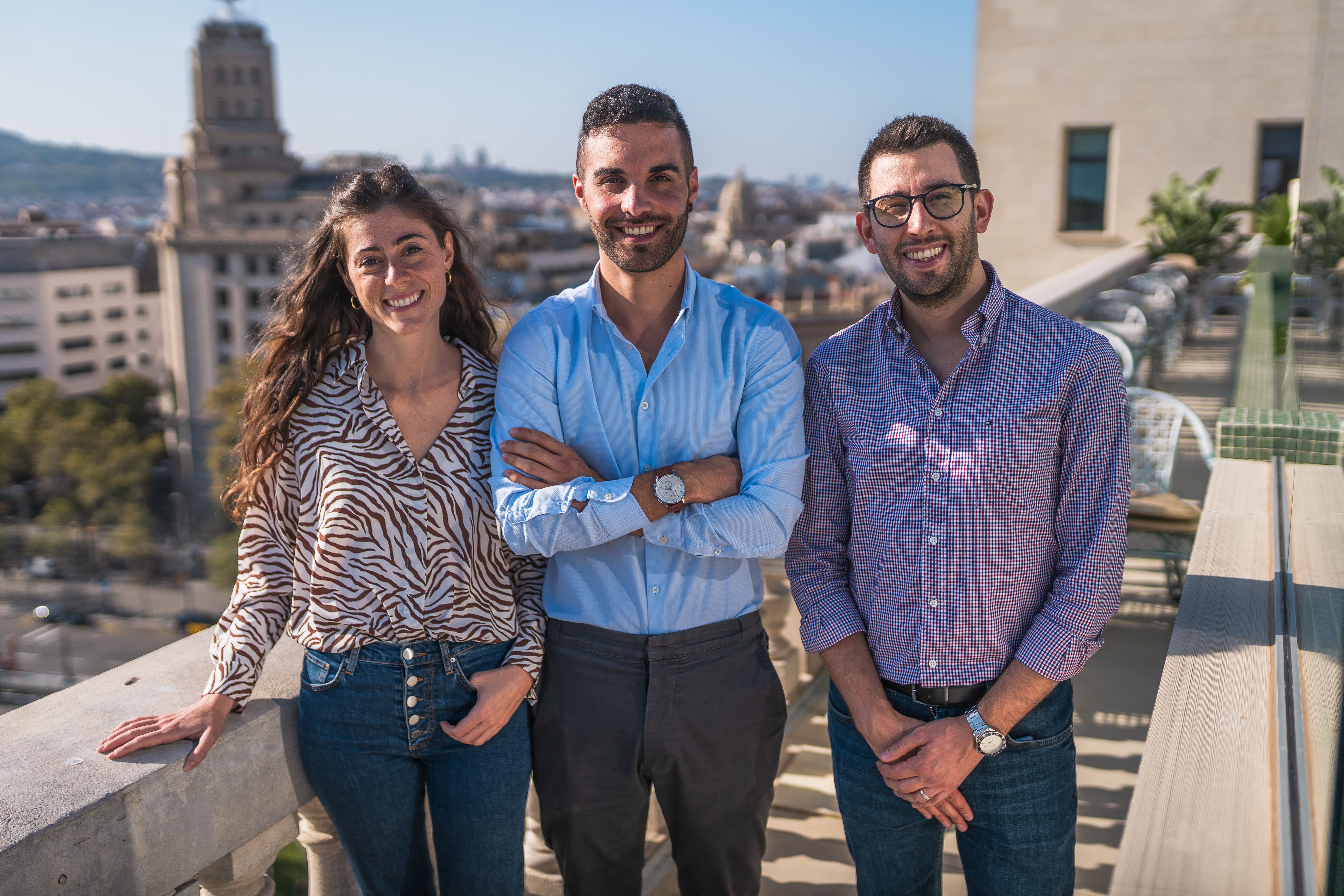 Valentina Bevilacqua, Isaac Lorigados y Santiago Pérez, fundadores de Iteralix | Cedida