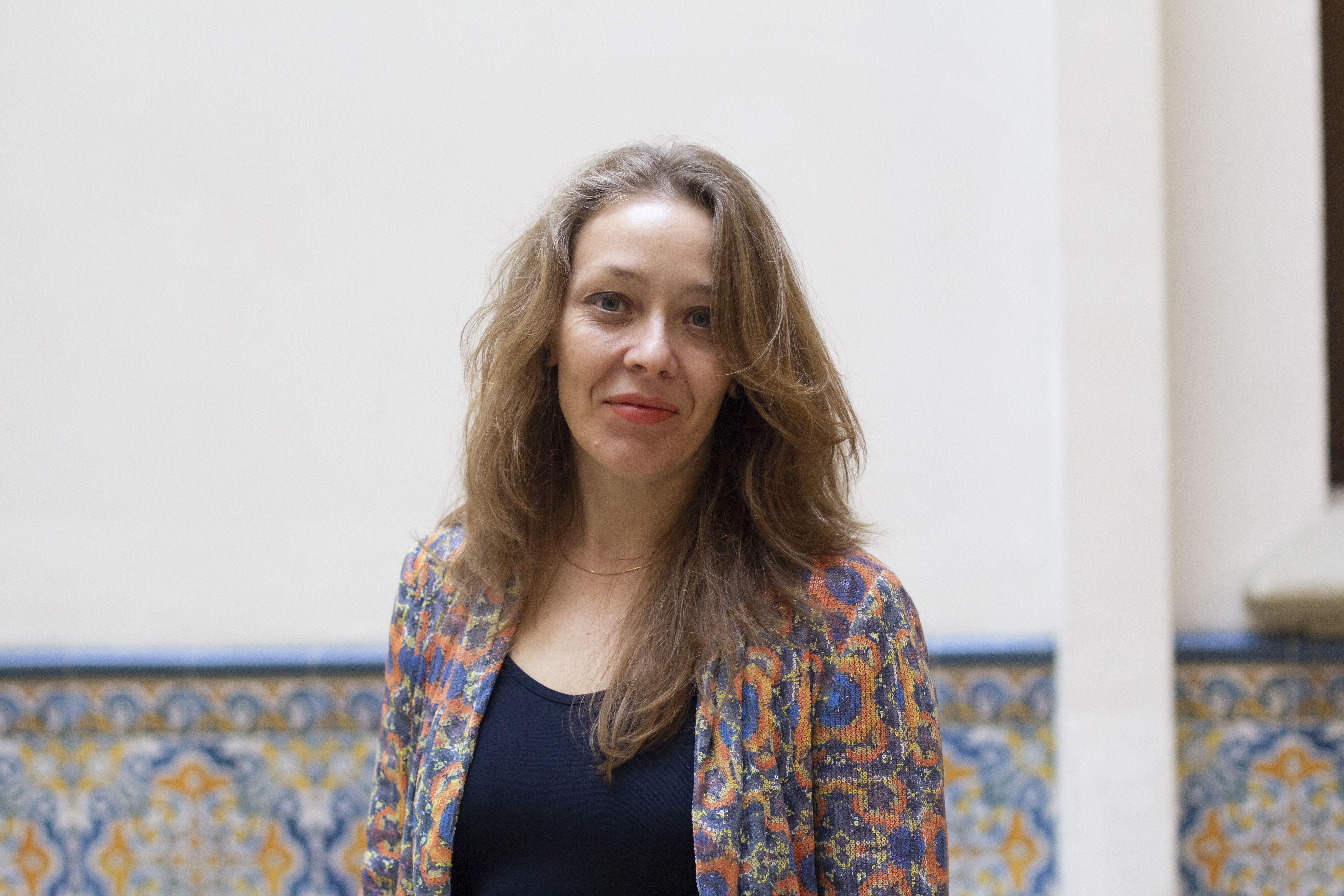 La professora de Teoria i Història de l'Art Contemporani a la Universitat de Guelph, Amanda Boetzkes | Julia Castells, Escola Europea d'Humanitats