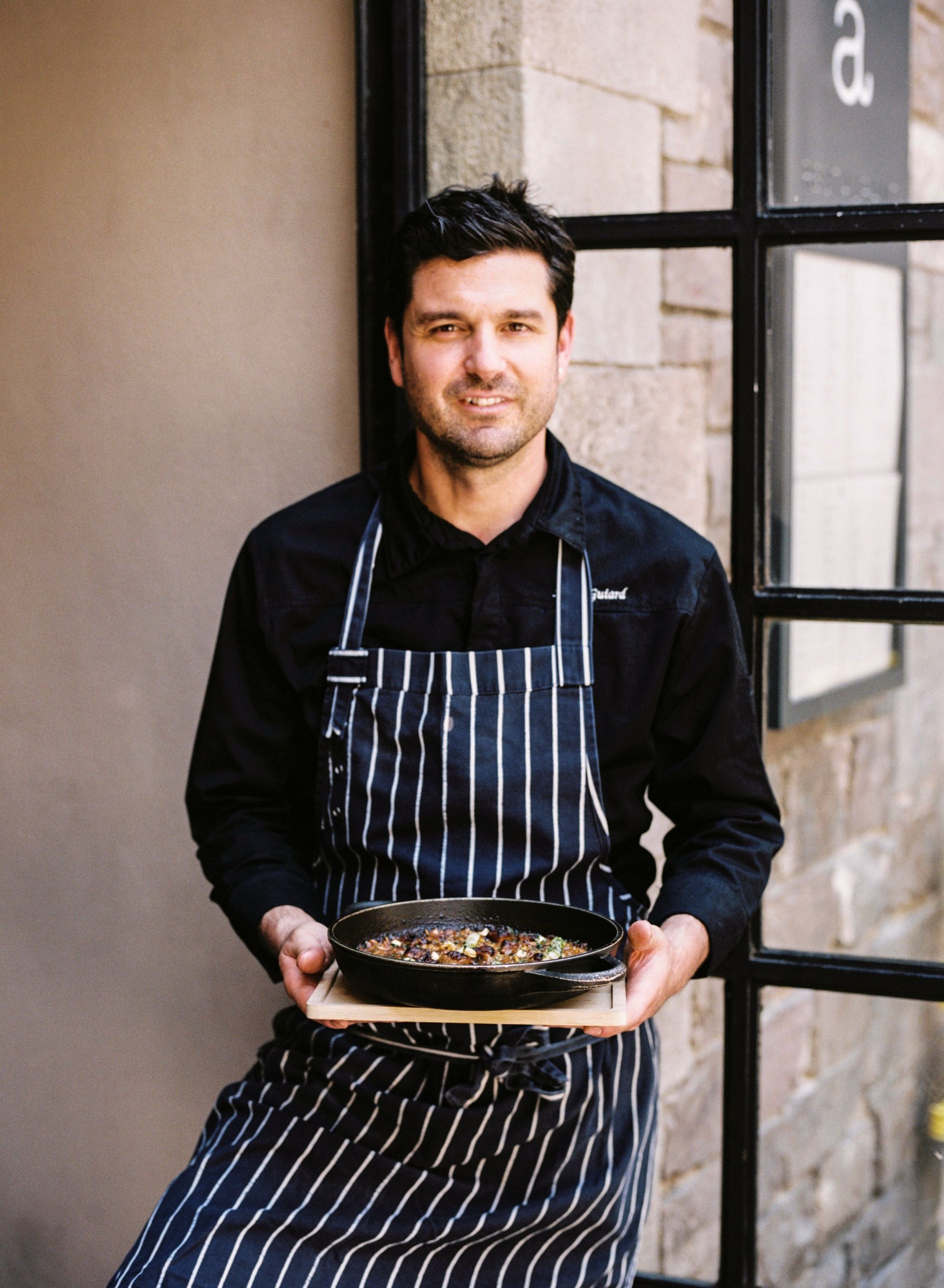 Alain Guiard, chef de A restaurant del hotel Neri