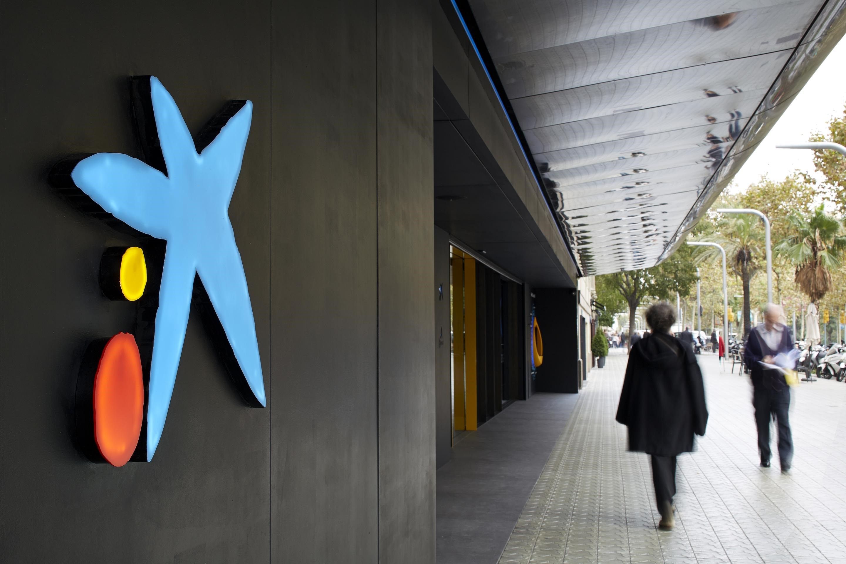 El logo de CaixaBank en primer pla | Europa Press