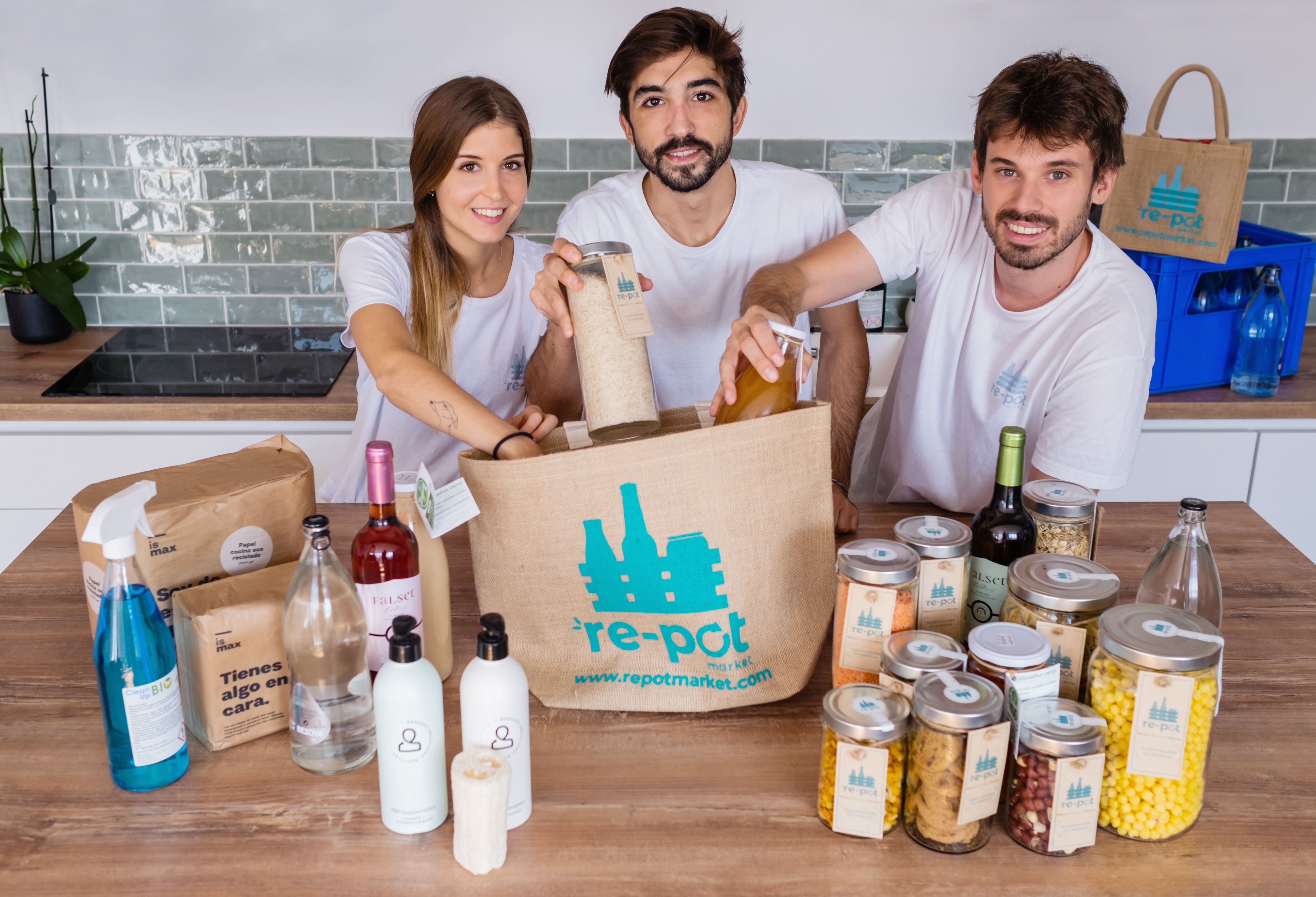 Part de l'equip de Re-pot Market | Cedida