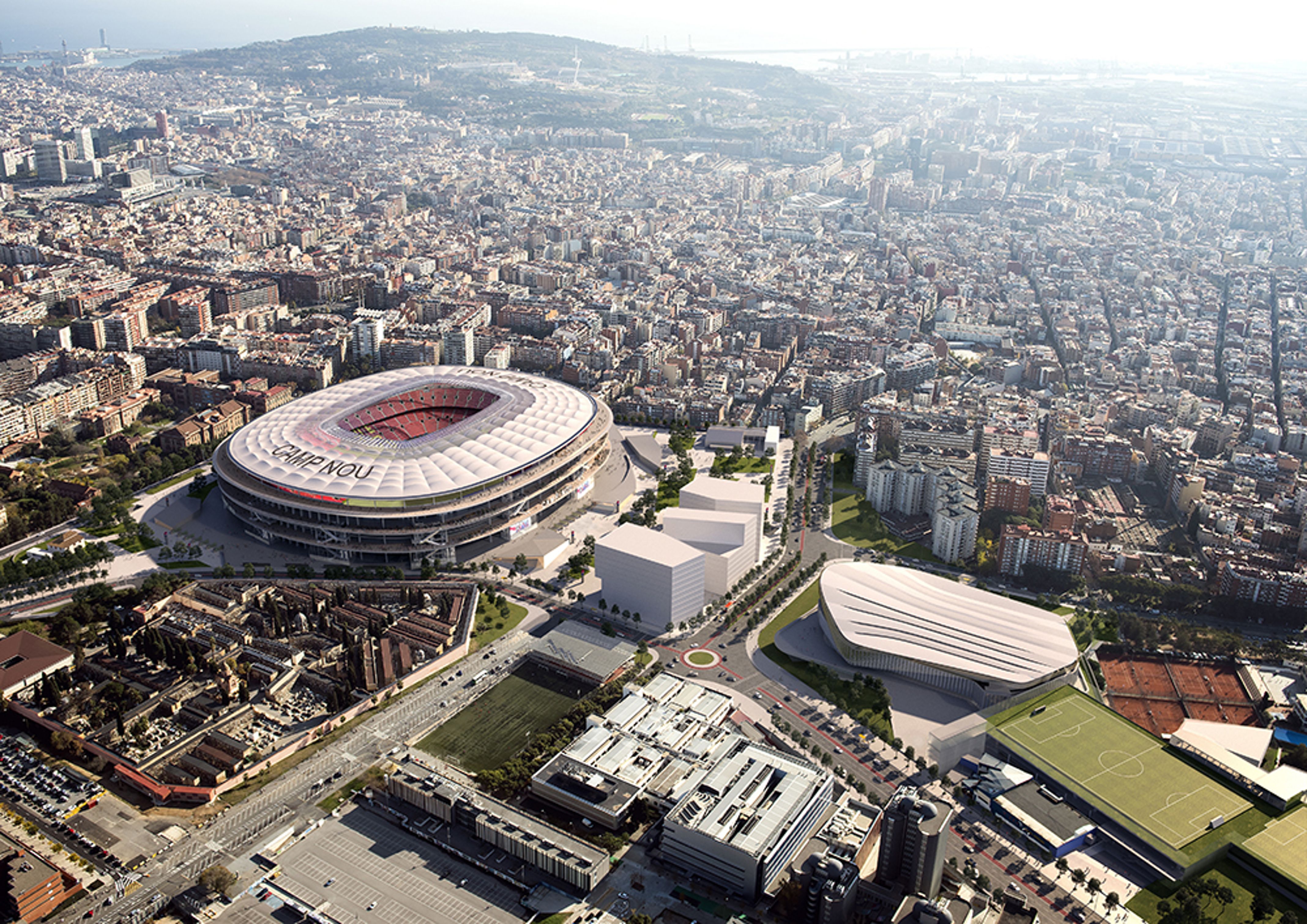 La proposta de l'Espai Barça presentada al 2018 | ACN