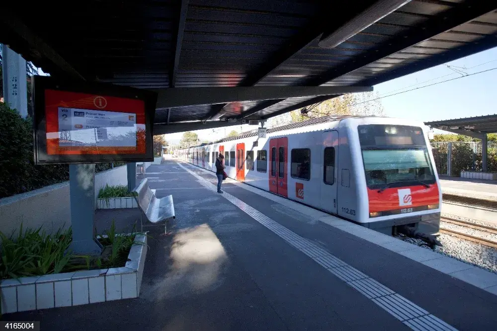 Estación de FGC de Les Fonts | Europa Press