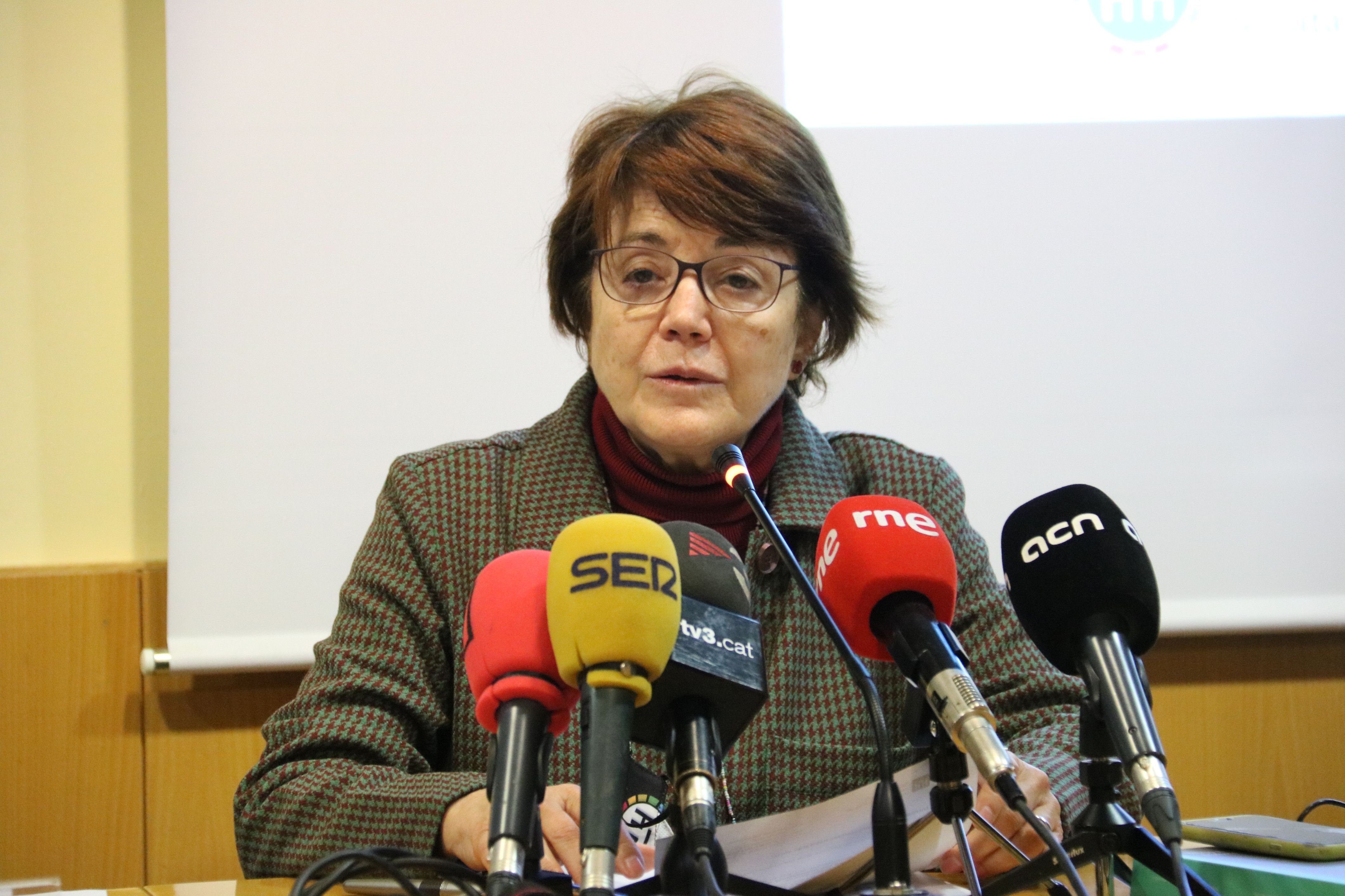 La presidenta de la Taula del Tercer Sector Social, Francina Alsina | ACN