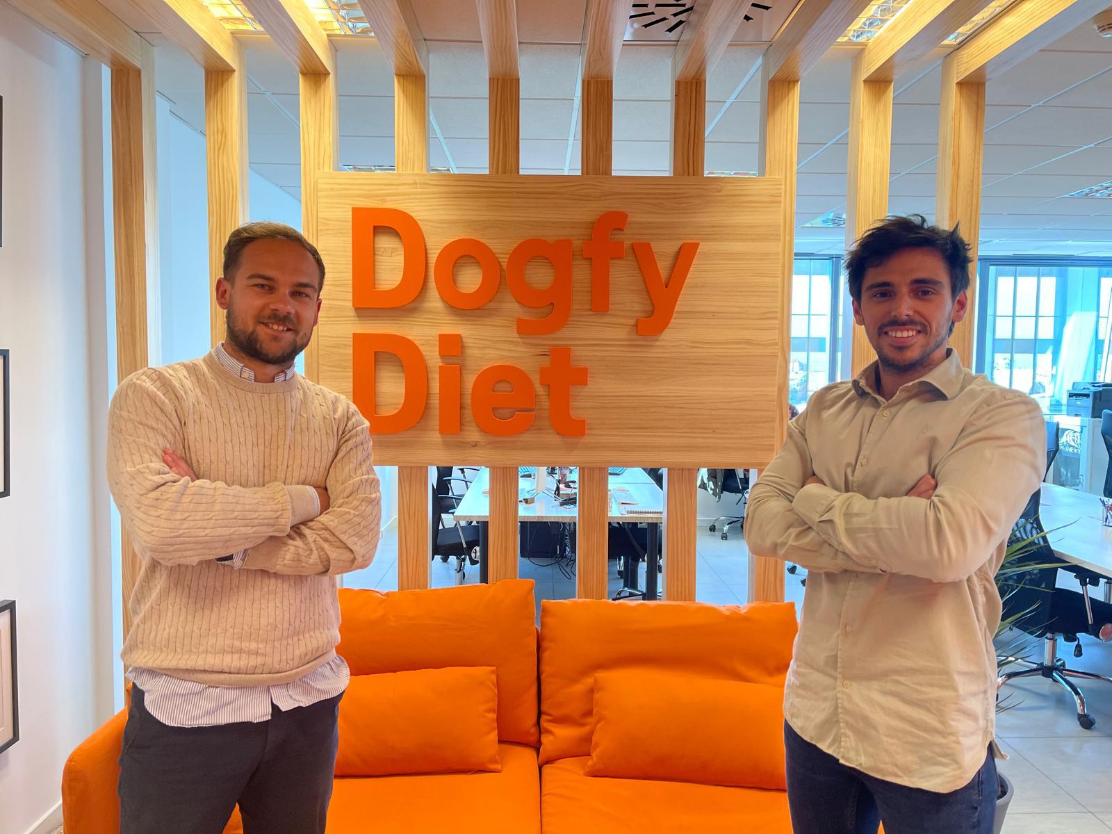 Los fundadores de Dogfy Diet, Sergi Fuente y Gonzalo Noy | Cedida