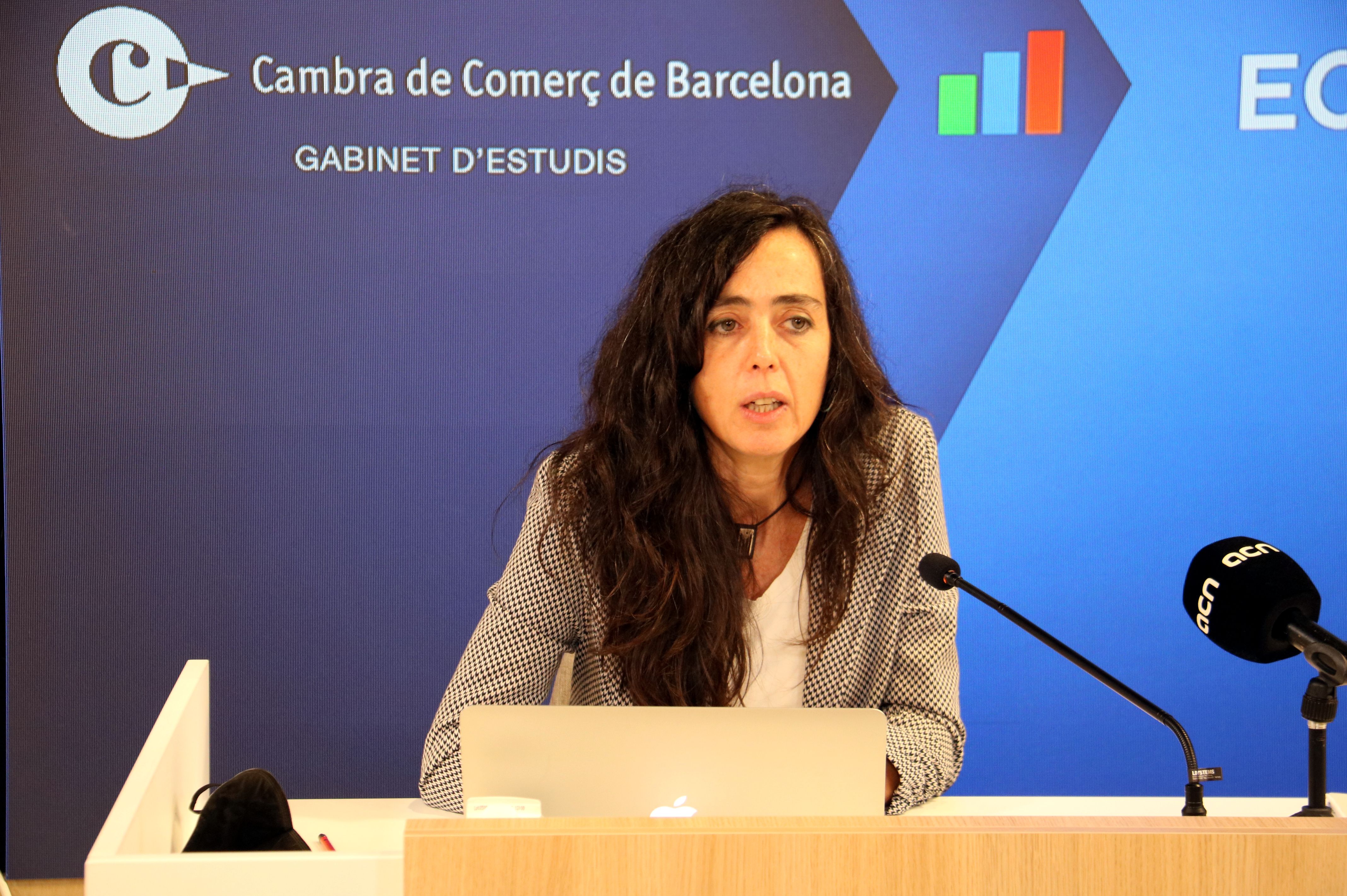 La presidenta de , Cambra de BarcelonaMònica Roca | ACN