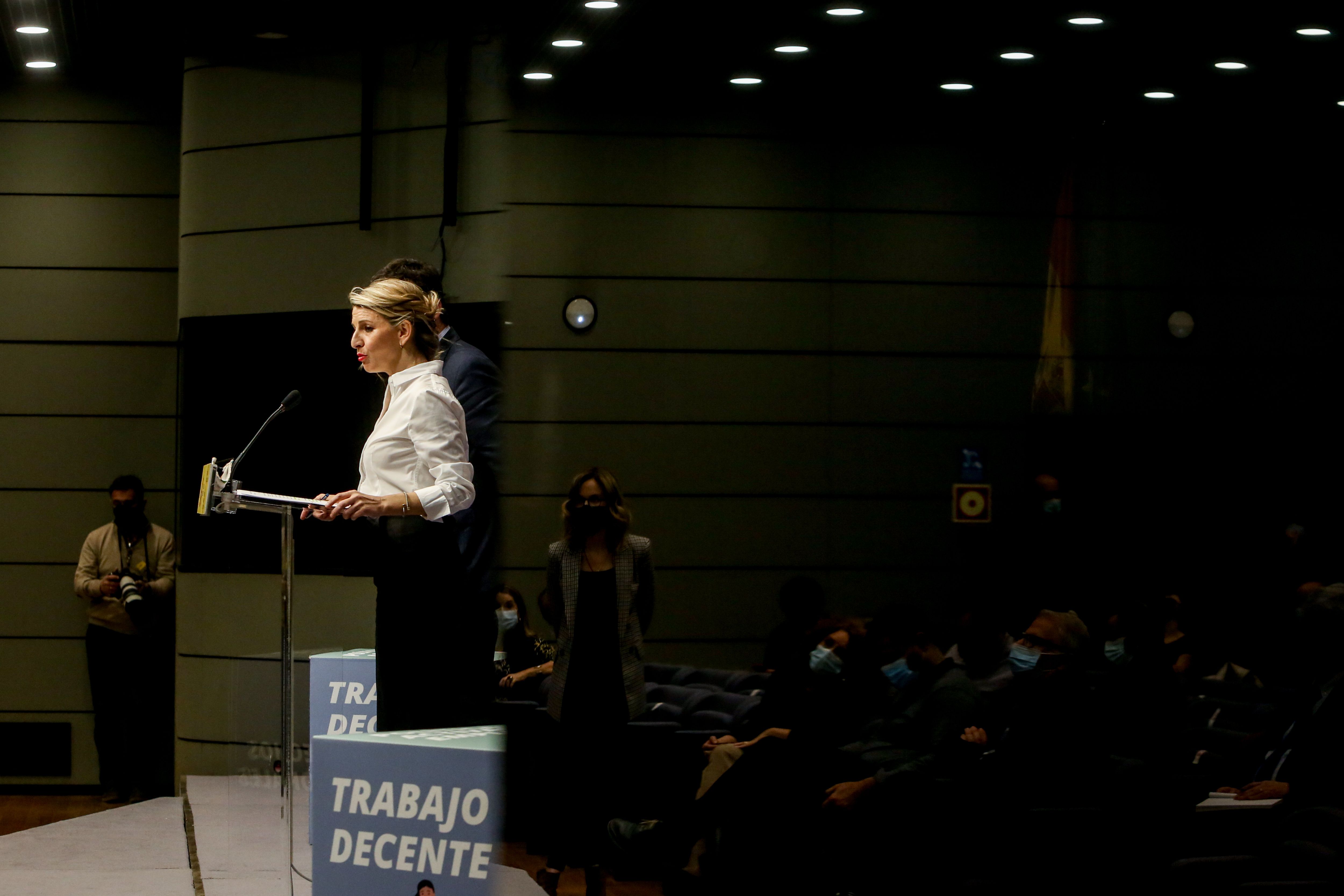 La Vicepresidenta segona i Ministra de Treball i Economia Social del Govern central, Yolanda Díaz | EP