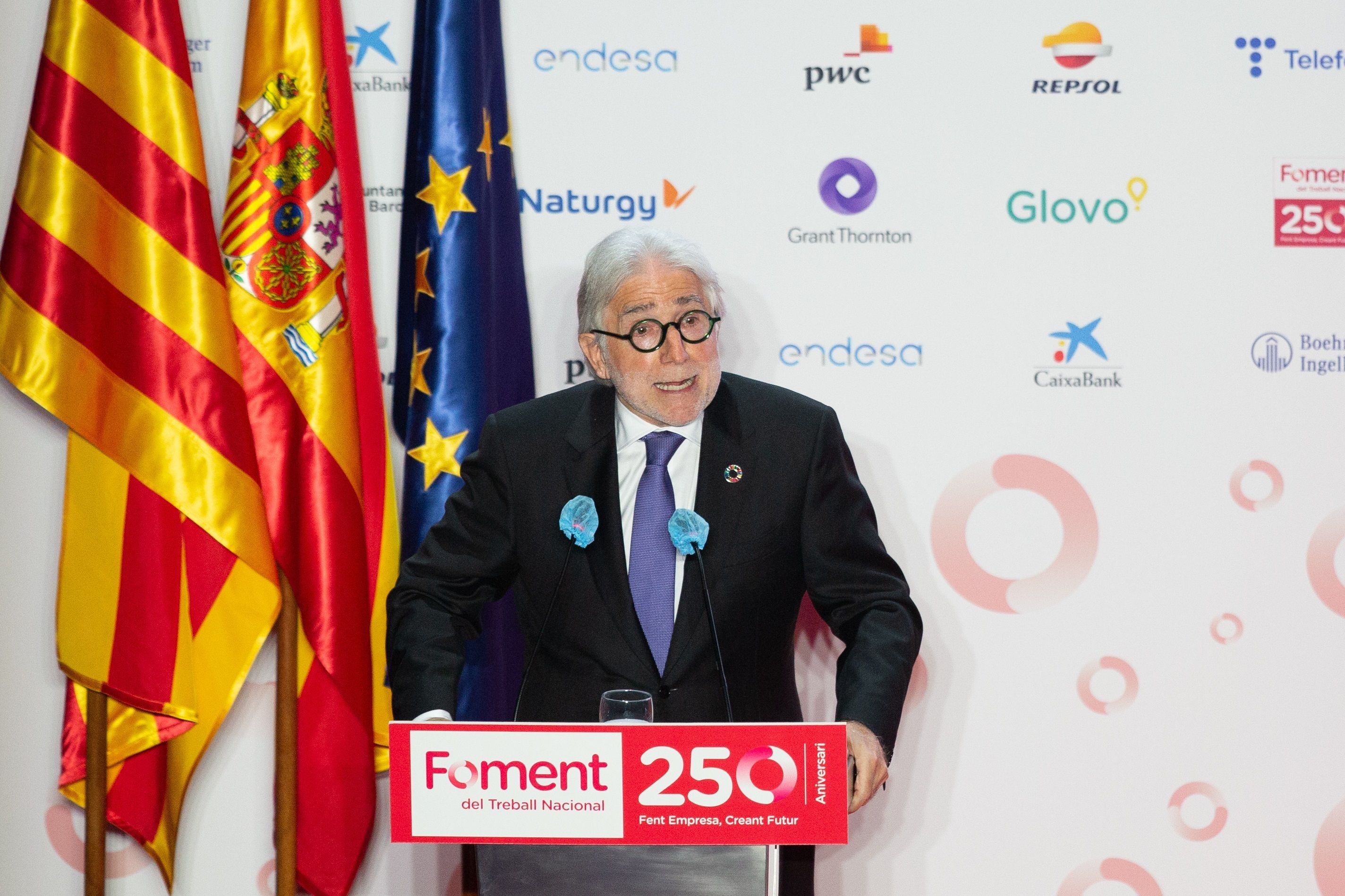 EuropaPress 4115232 presidente foment treball josep sanchez llibre intervencion