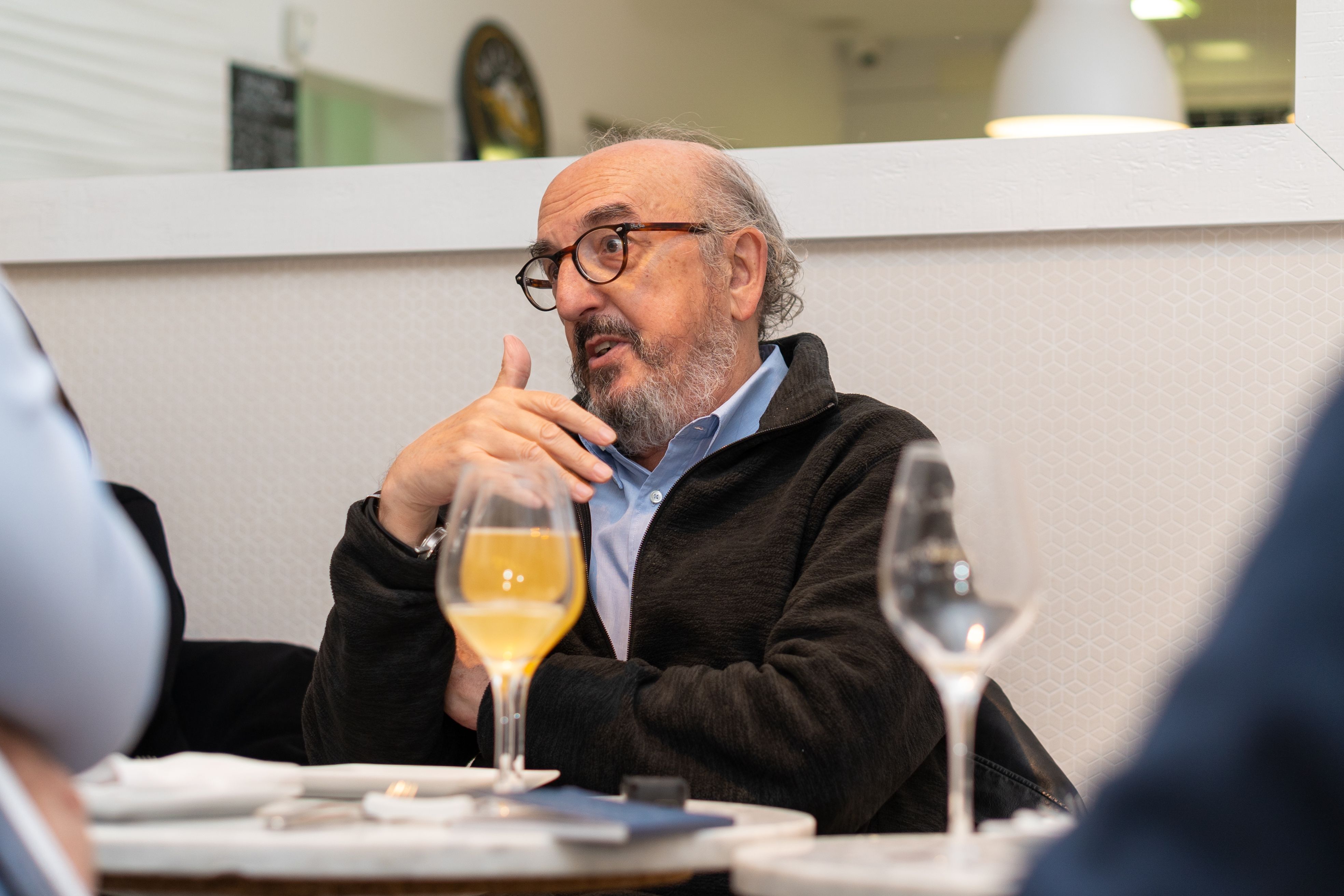 Jaume Roures en el restaurante Fishhh! | Carolina Santos