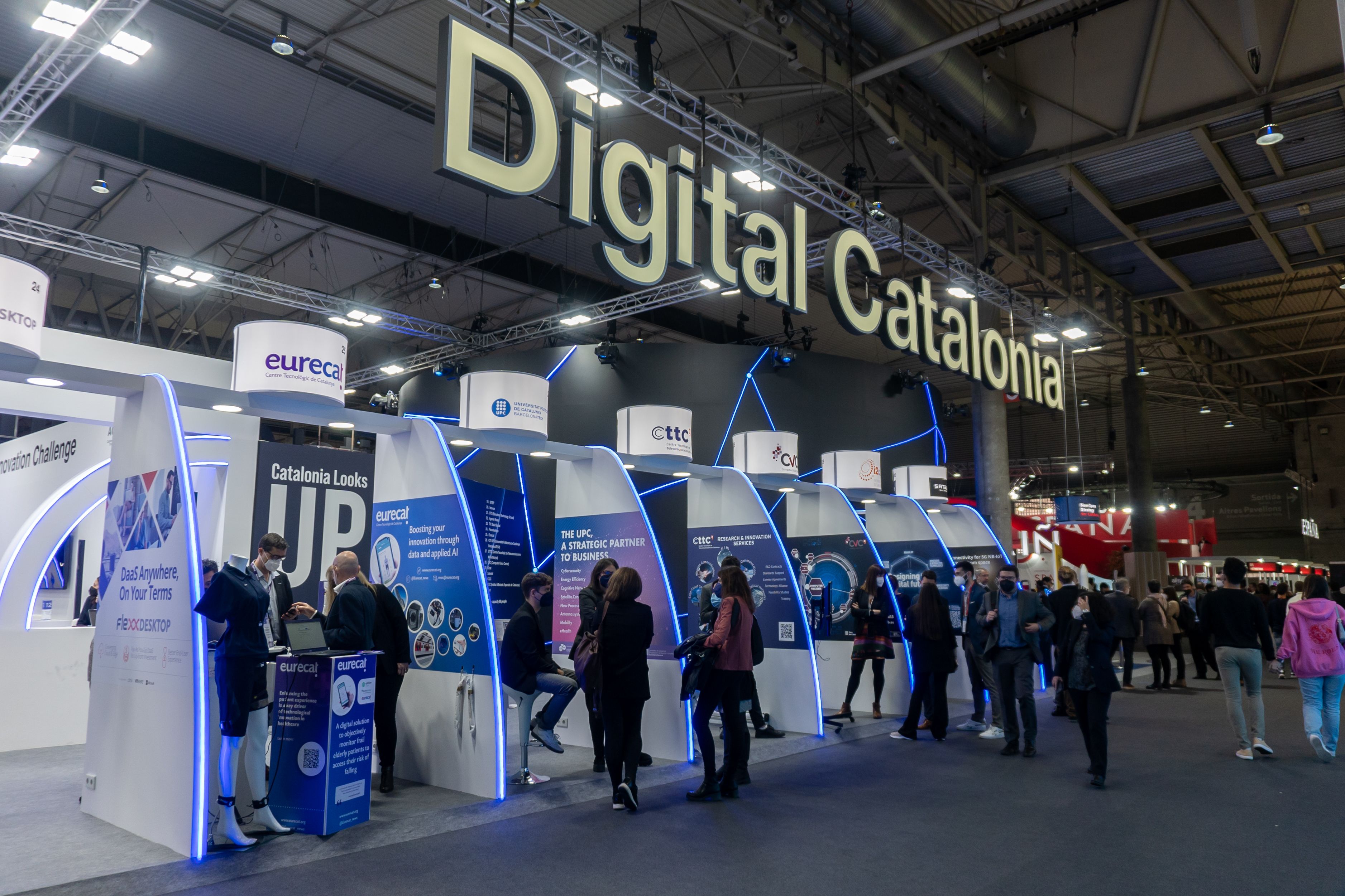 L'stand de Digital Catalonia al Mobile World Congress 2022 | Carolina Santos