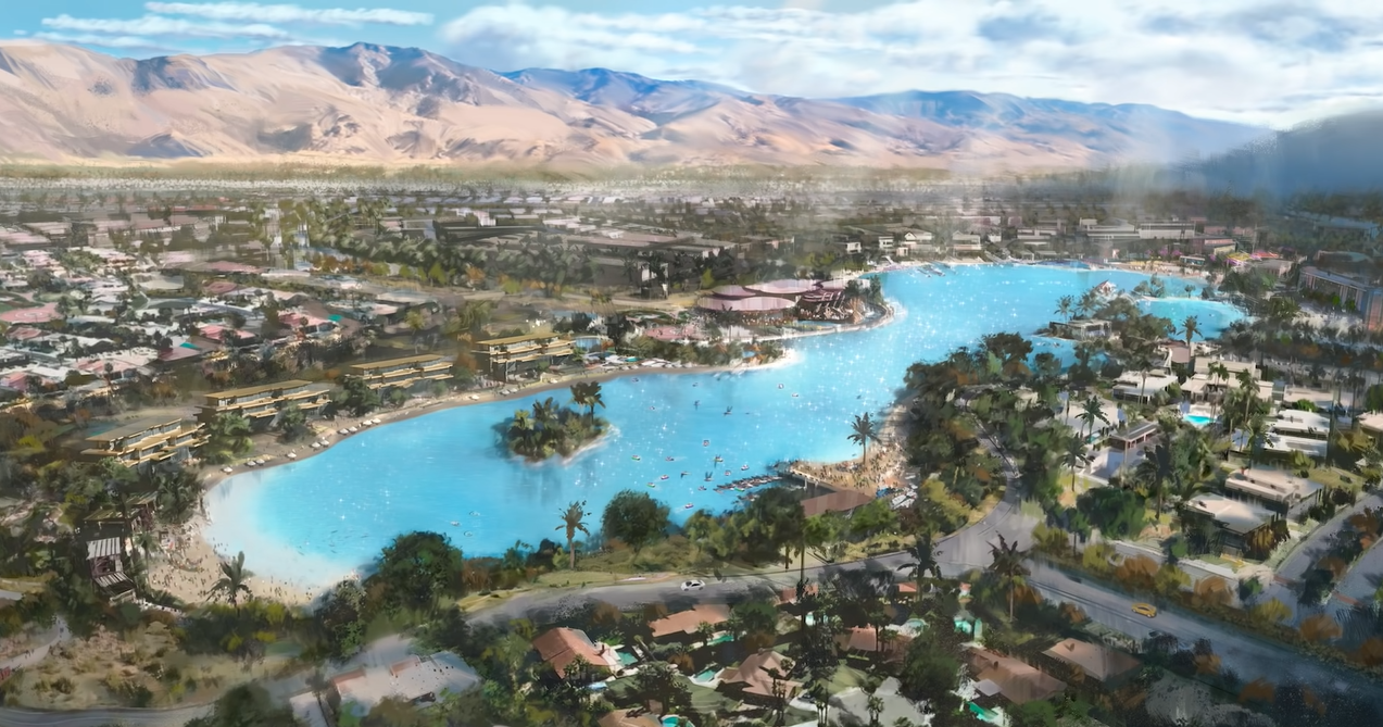  La primera comunidad de Disney, Cotino, se configurará alrededor de un oasis con un lago de aproximadamente 12 hectáreas | YouTube