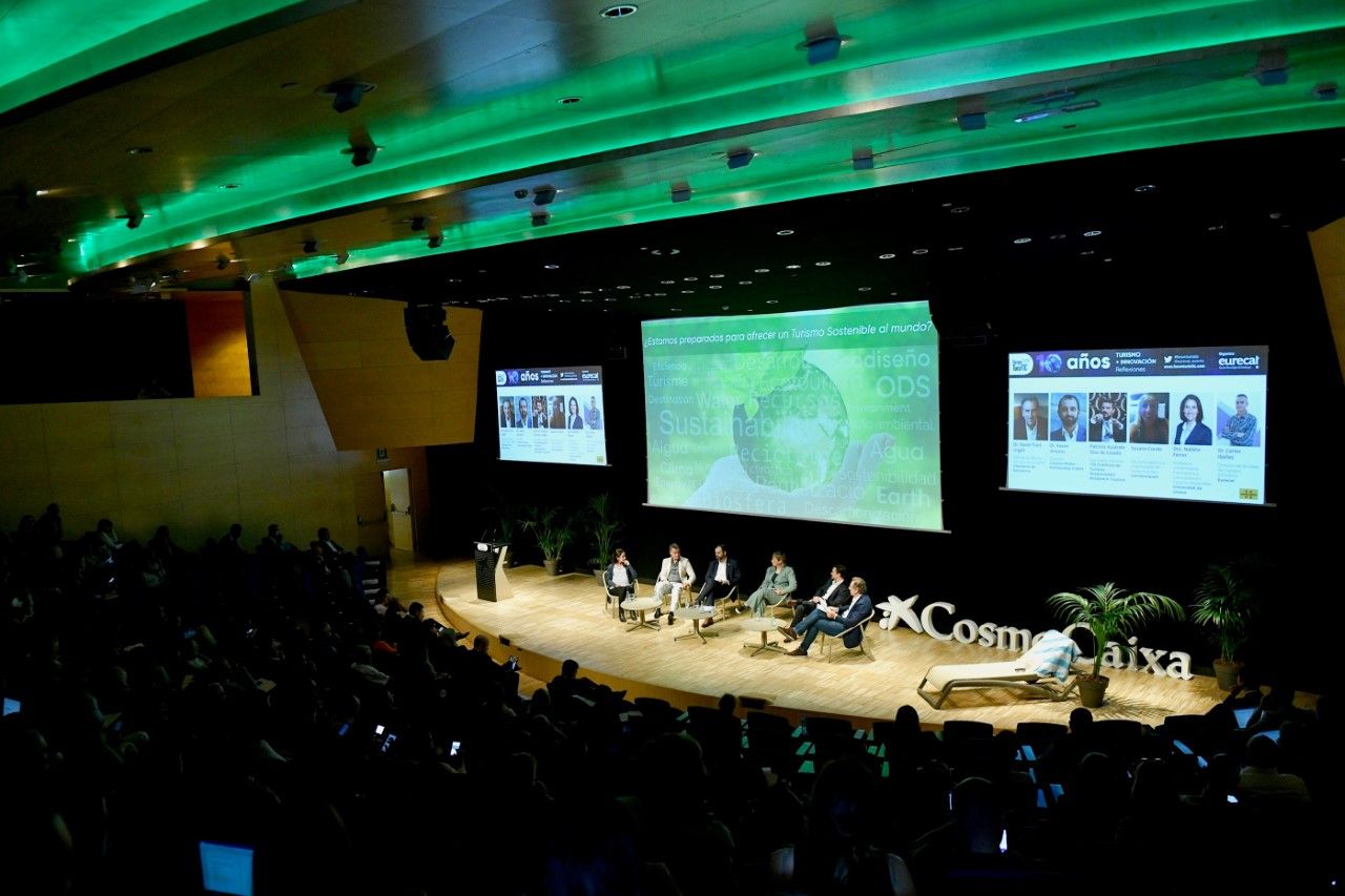 El Forum Turistic 2022 de Eurecat celebrado en el CosmoCaixa.| Cedida